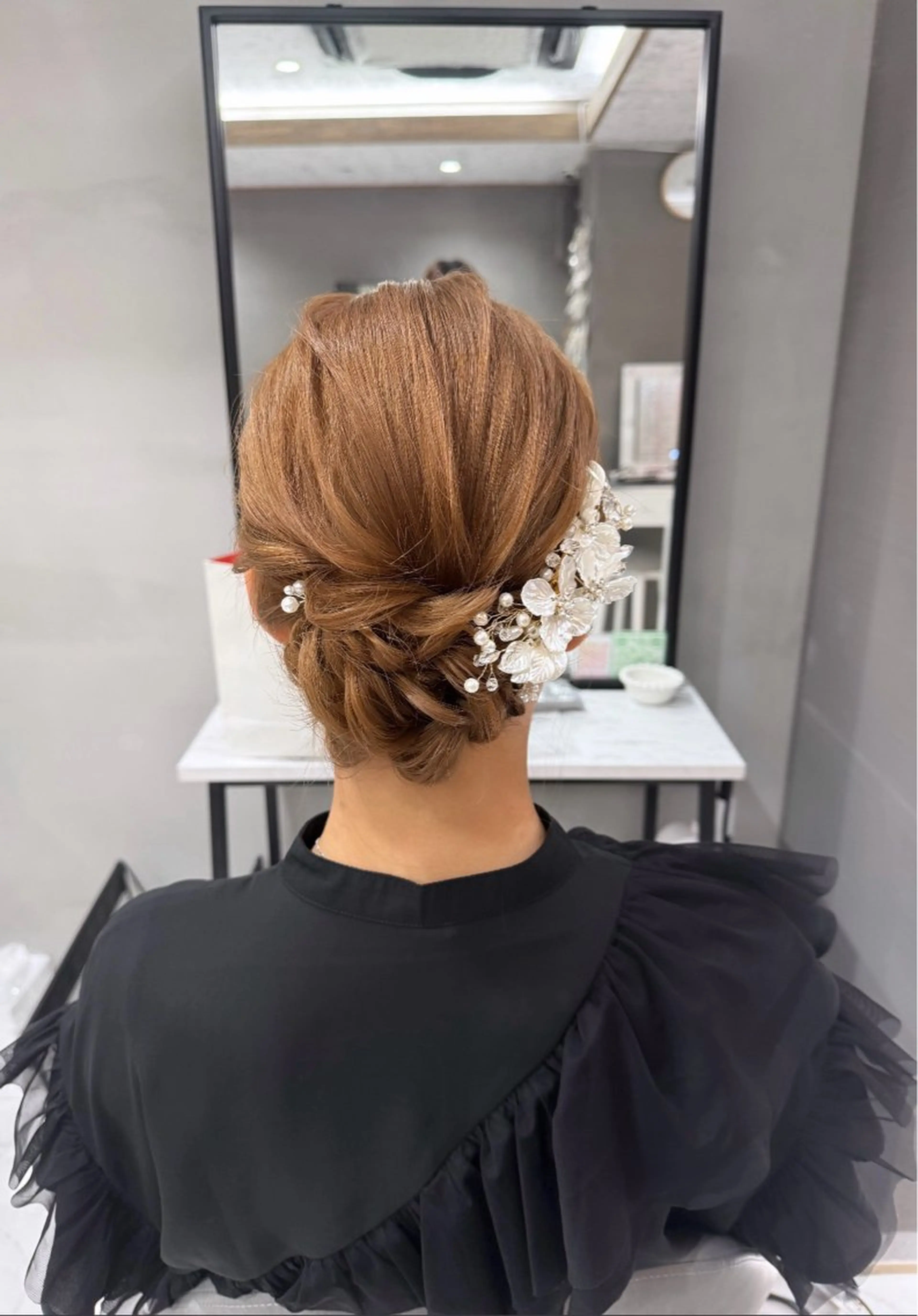 ショート セットサロン　フェルナ所属・ヘアセットサロン 北新地　mainoのヘアスタイル