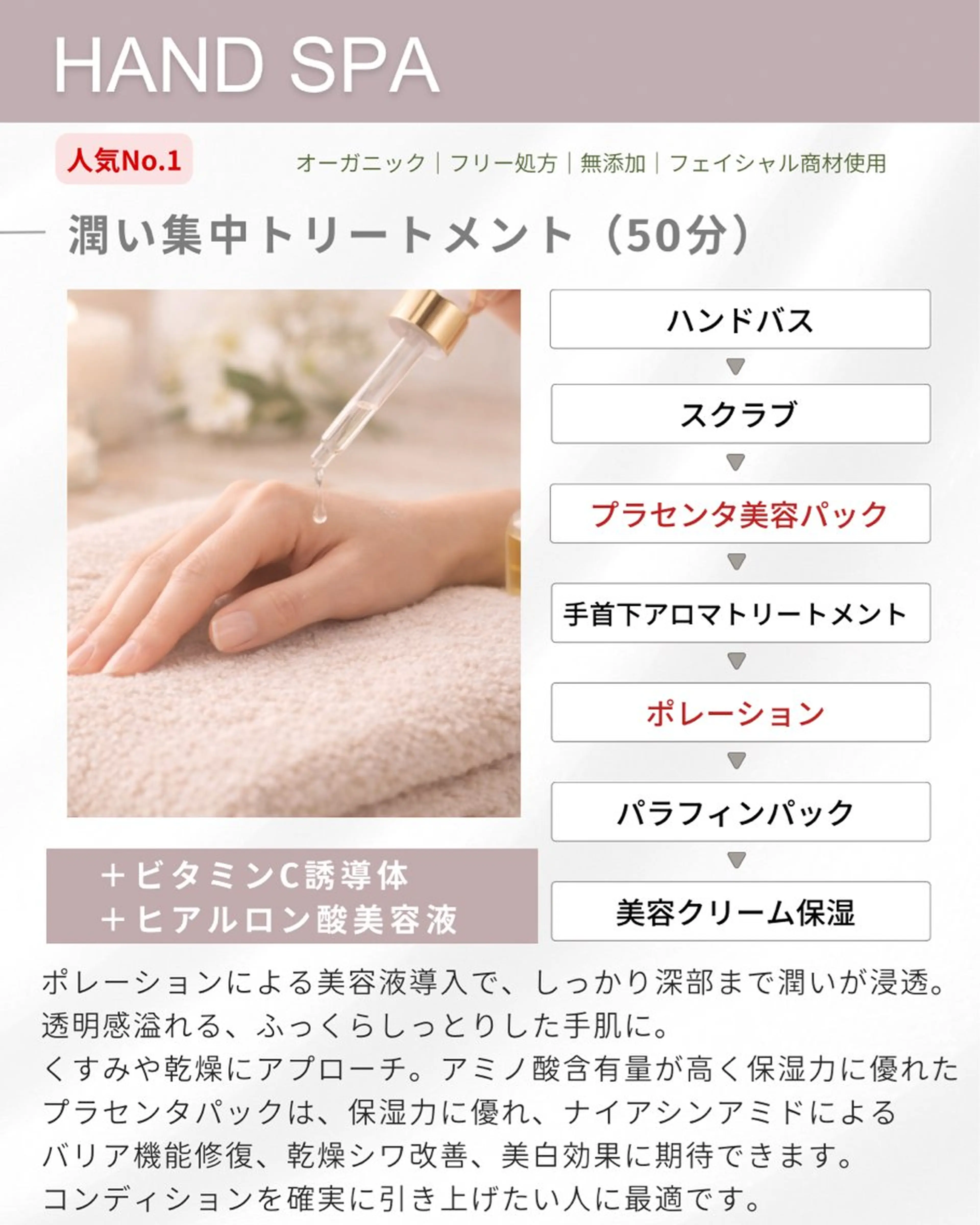 ハンドケア ハンドSpa/ネイル Rirashaのネイルデザイン