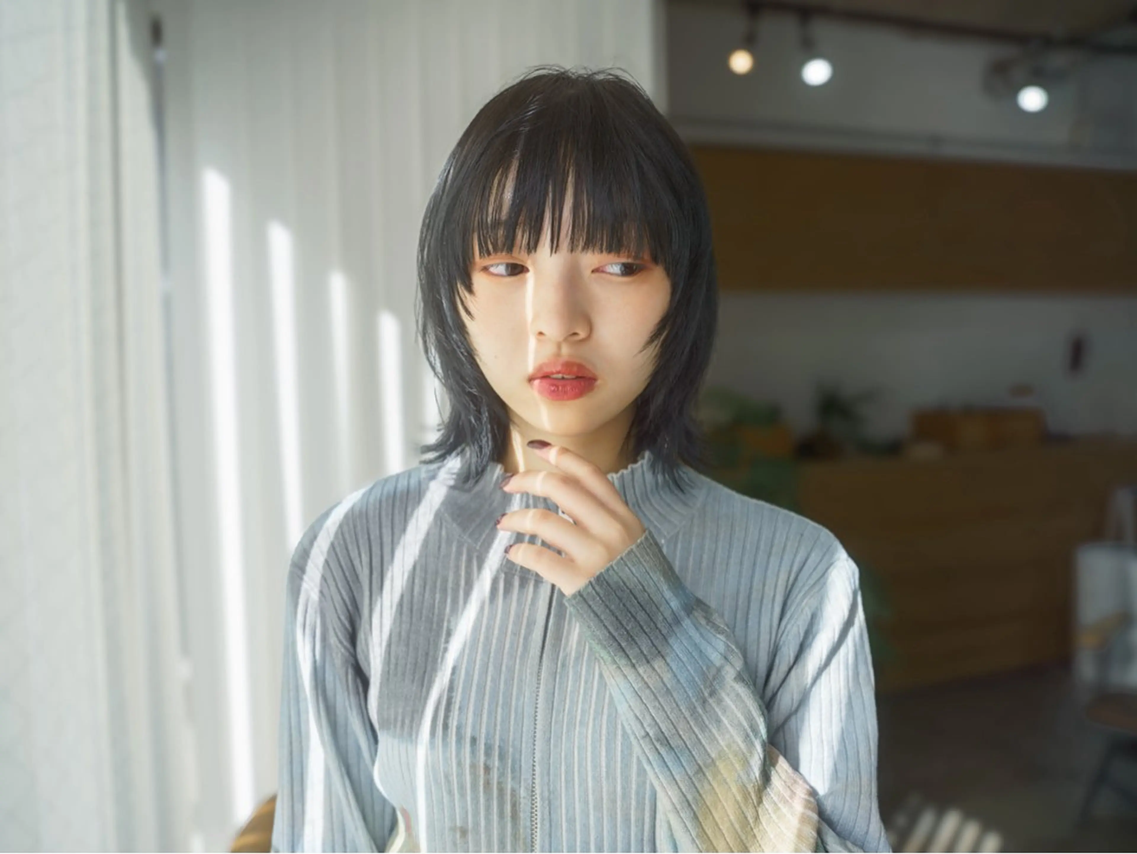 ミディアム   トワのヘアスタイル