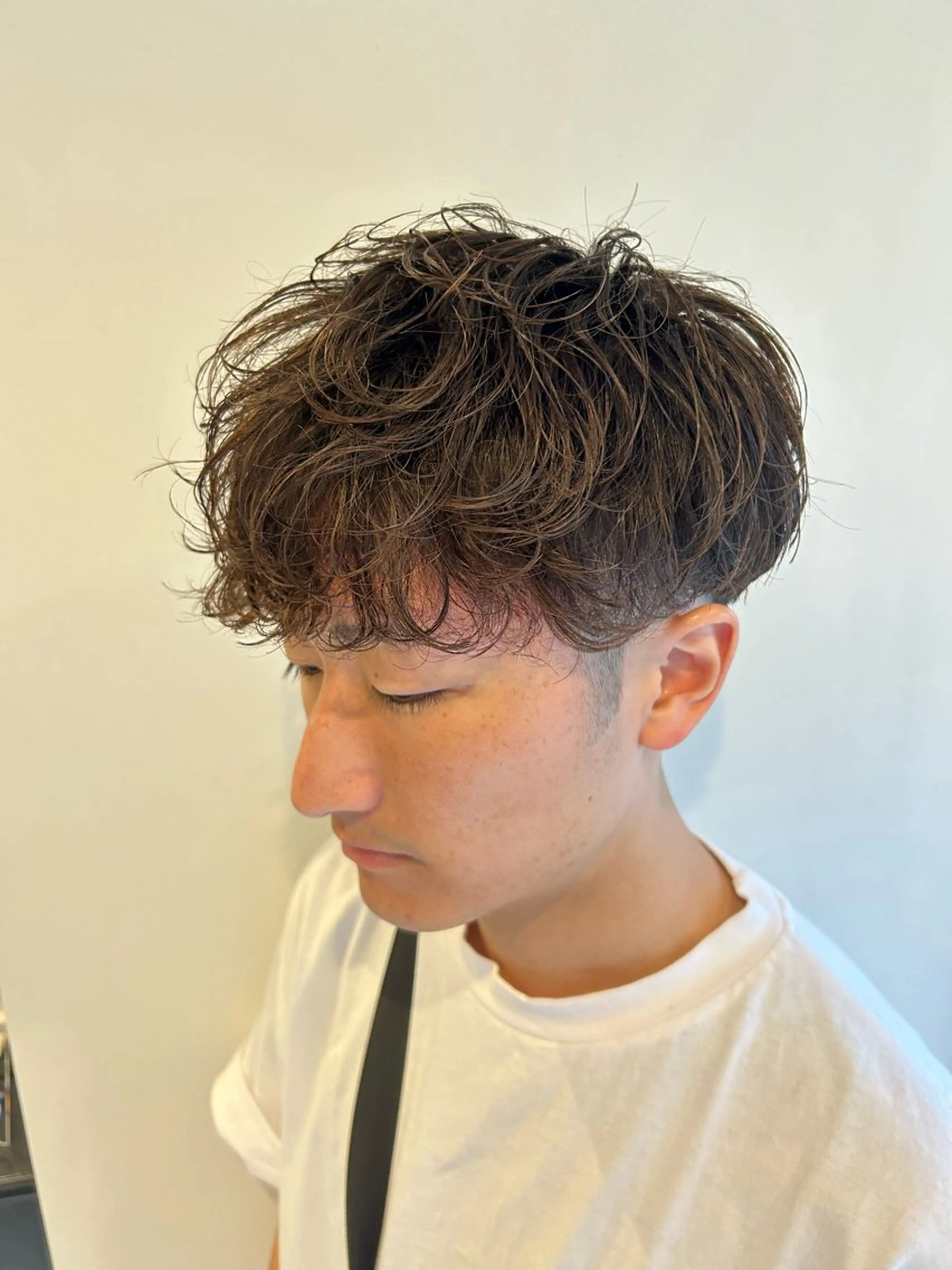 ショート パーマ メンズ メンズパーマ カット パーマ トリートメント 🔥メンズ専門🔥 塩拓巳のヘアスタイル