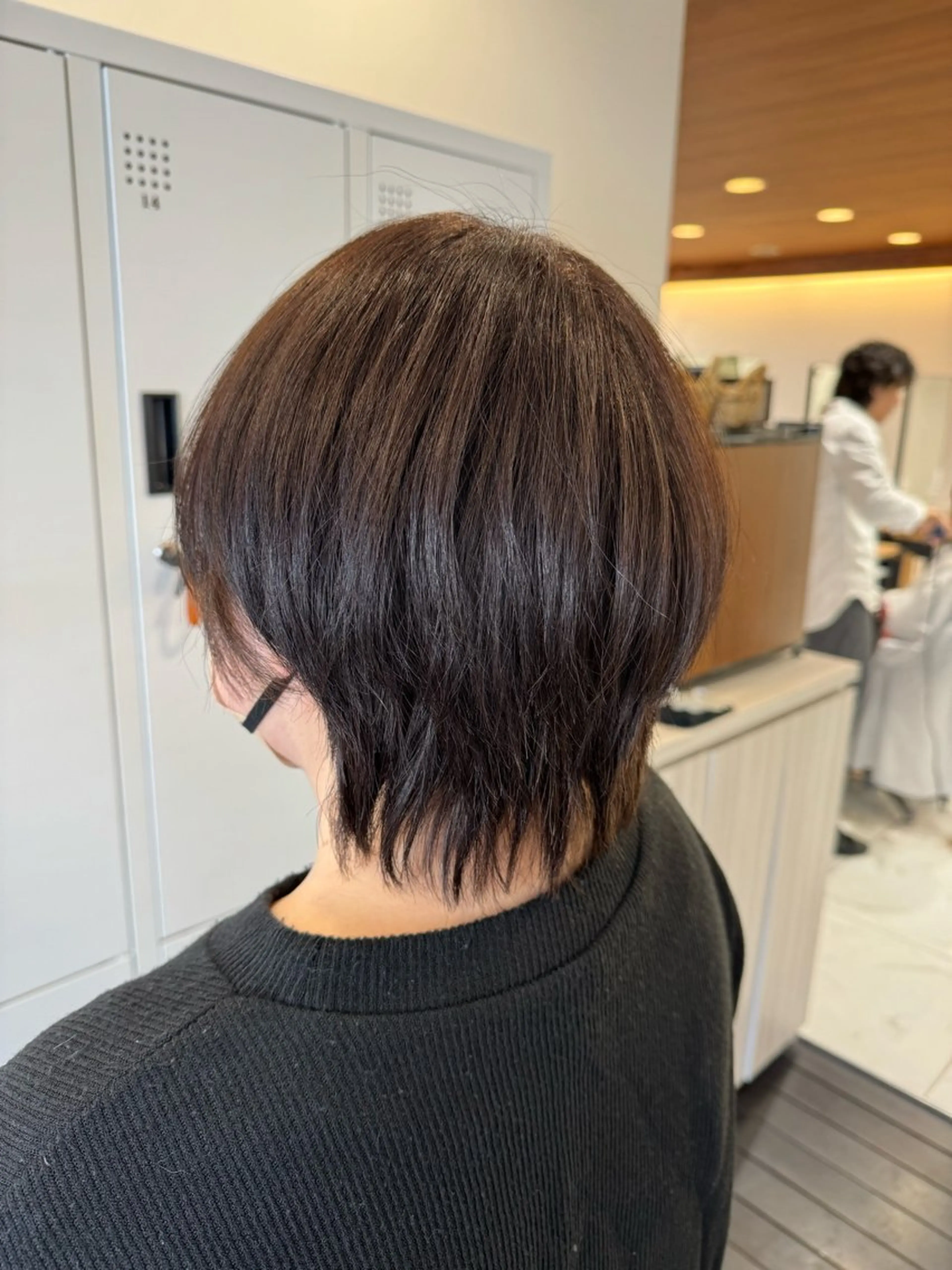 ショート カラー 青島 ひとみのヘアスタイル
