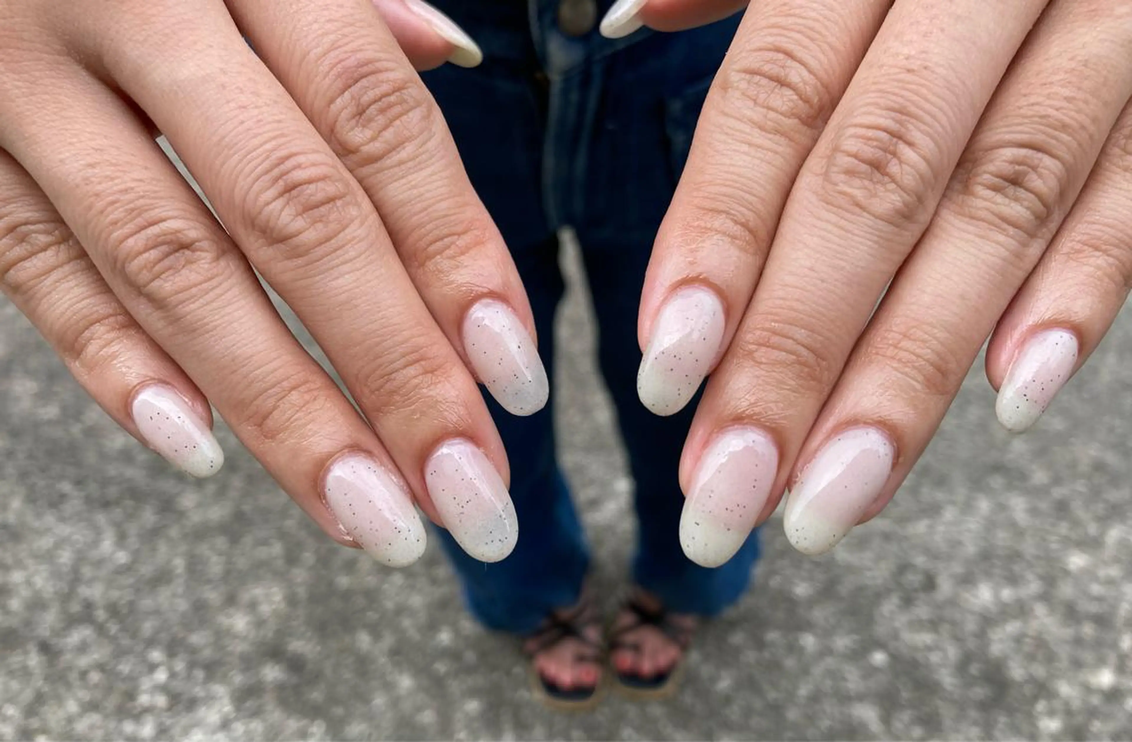 ミディアム ネイル ハンドネイル ✴︎ Delightのネイルデザイン