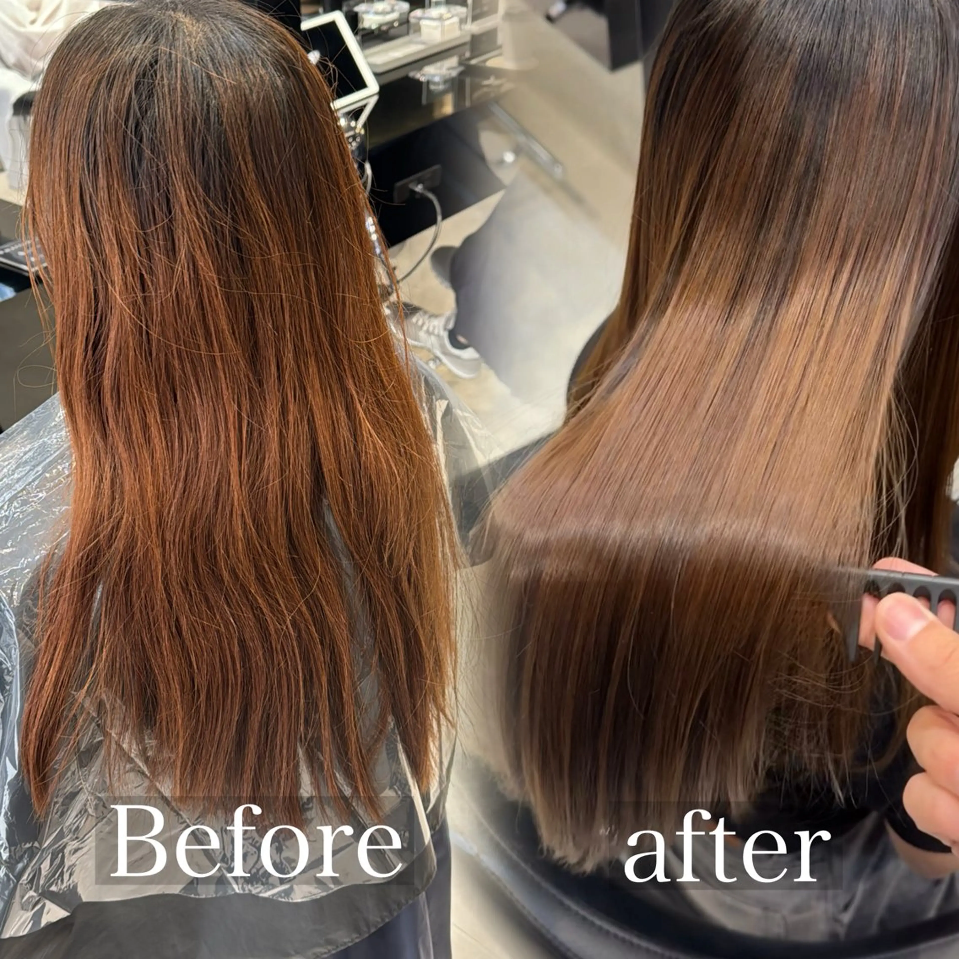 ロング 髪質改善 髪質改善VALETTE福岡天神所属・髪質改善/レイヤー /韓国ヘアNOBUのヘアスタイル