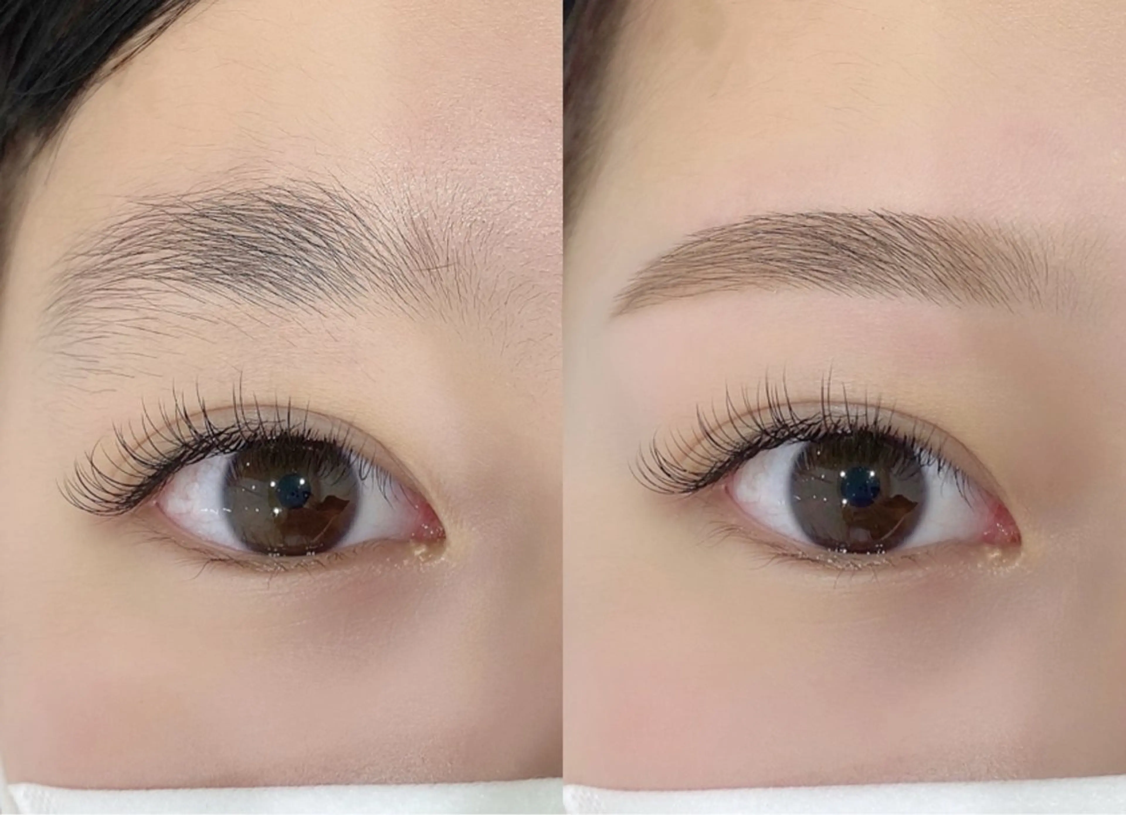 アイブロウ ワックス脱毛 eyelist yuzukiのマツエク・マツパデザイン