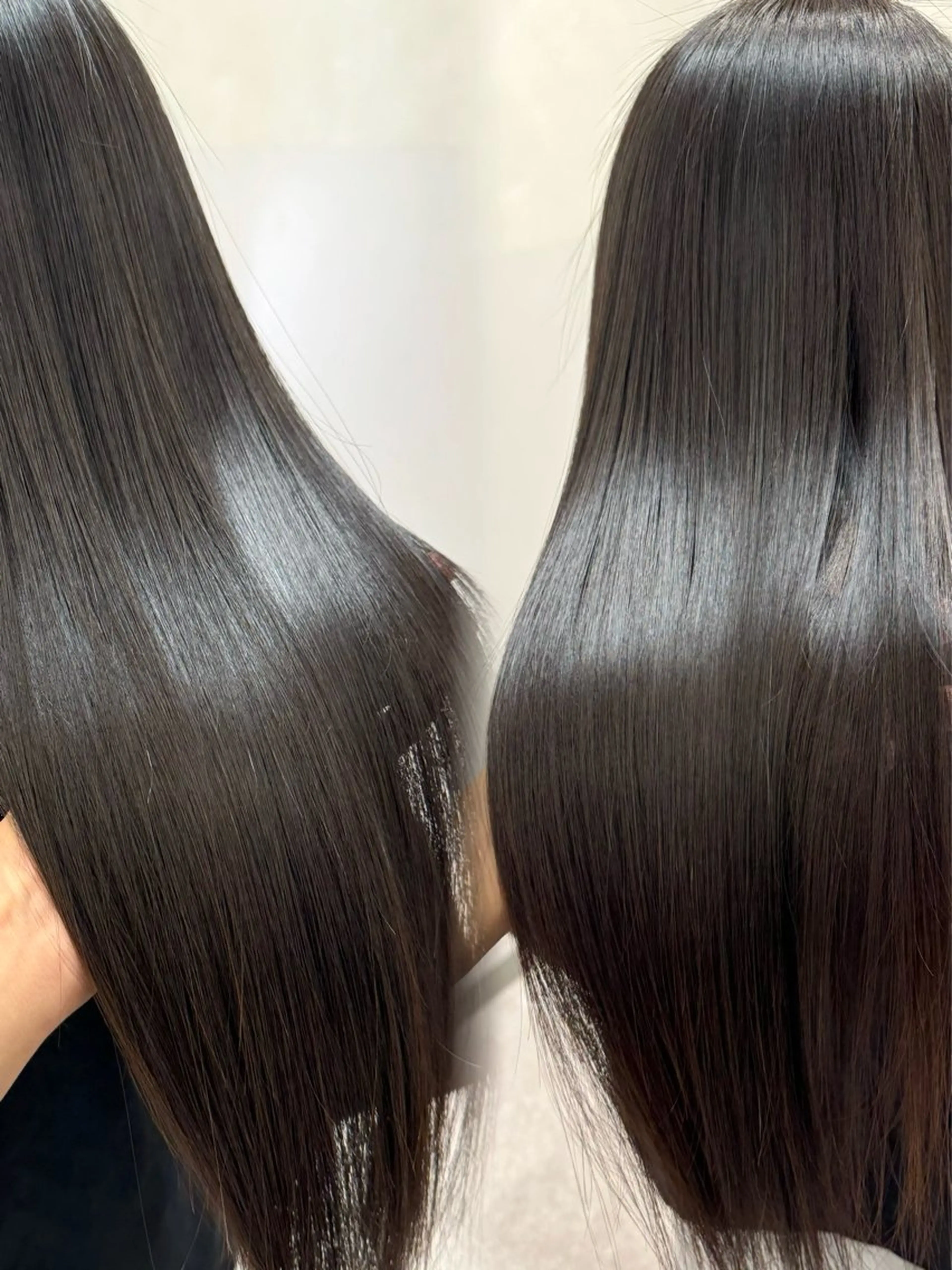 セミロング 縮毛矯正 カット 縮毛矯正 トリートメント 森 隆秀/韓国ヘアのヘアスタイル