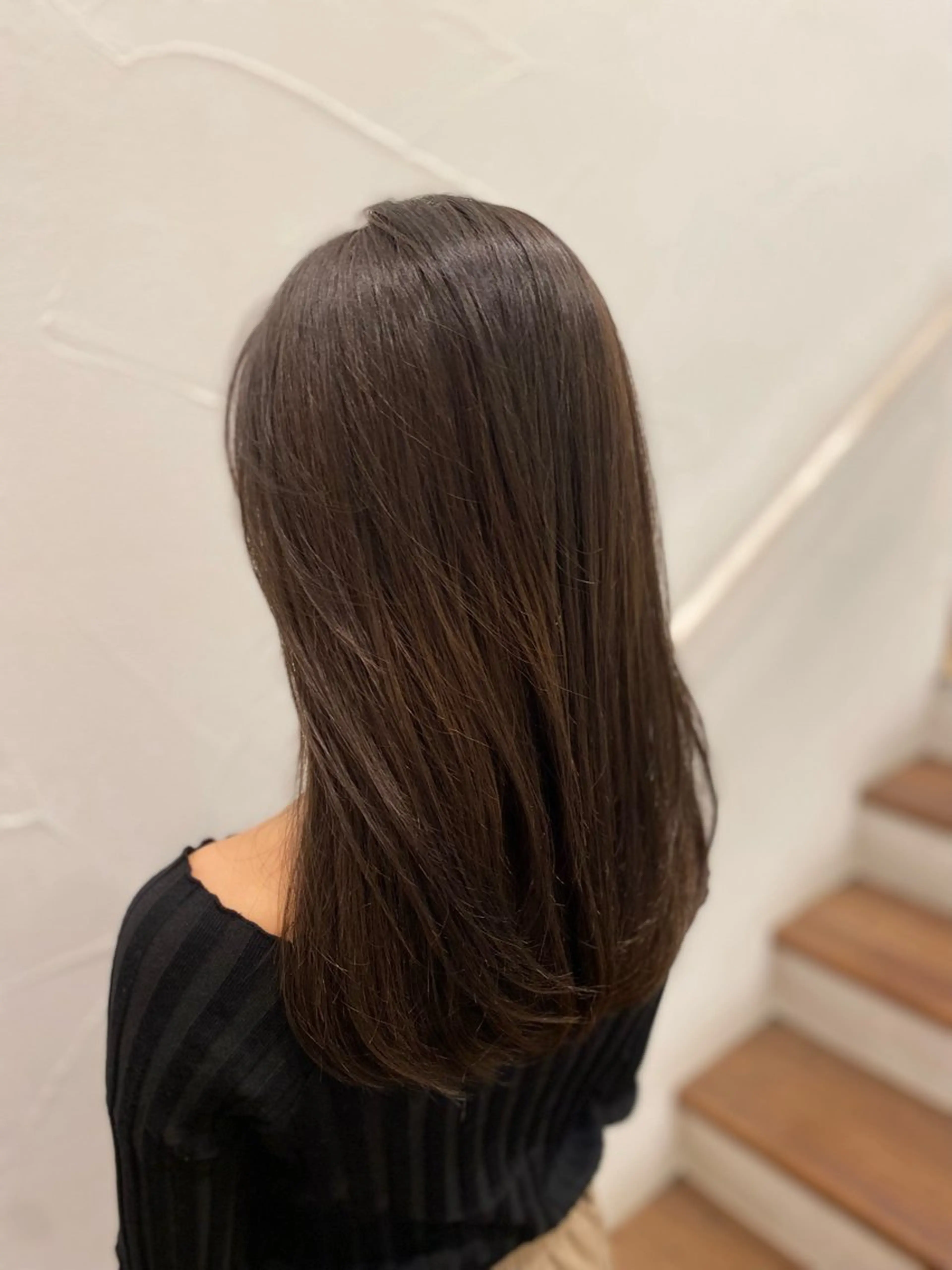 セミロング カラー Ash中目黒店 榊間茜のヘアスタイル