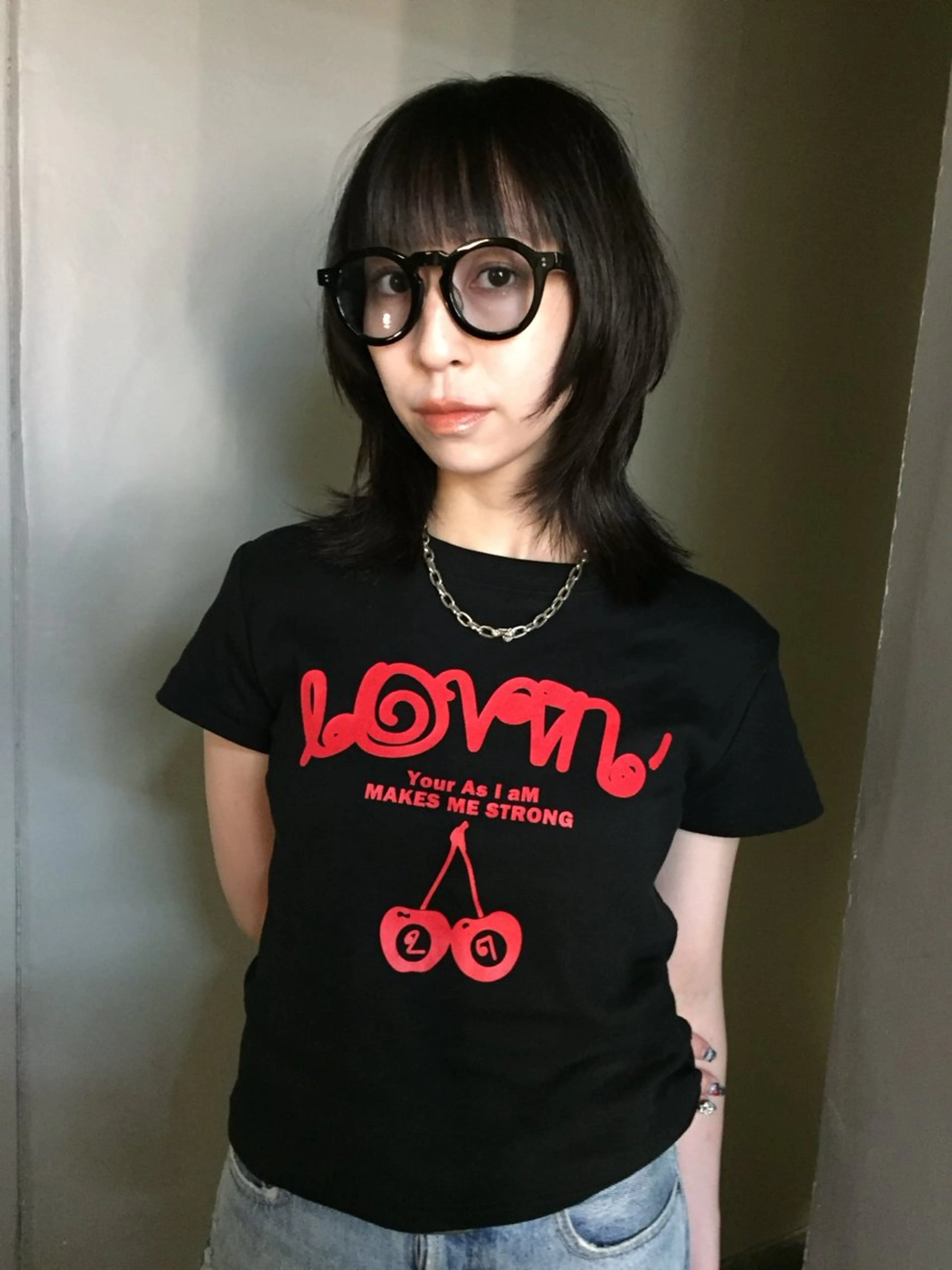 ミディアム レイヤーカット ウルフカット Haco＋所属・ウルフ/レイヤー Miinaのヘアスタイル