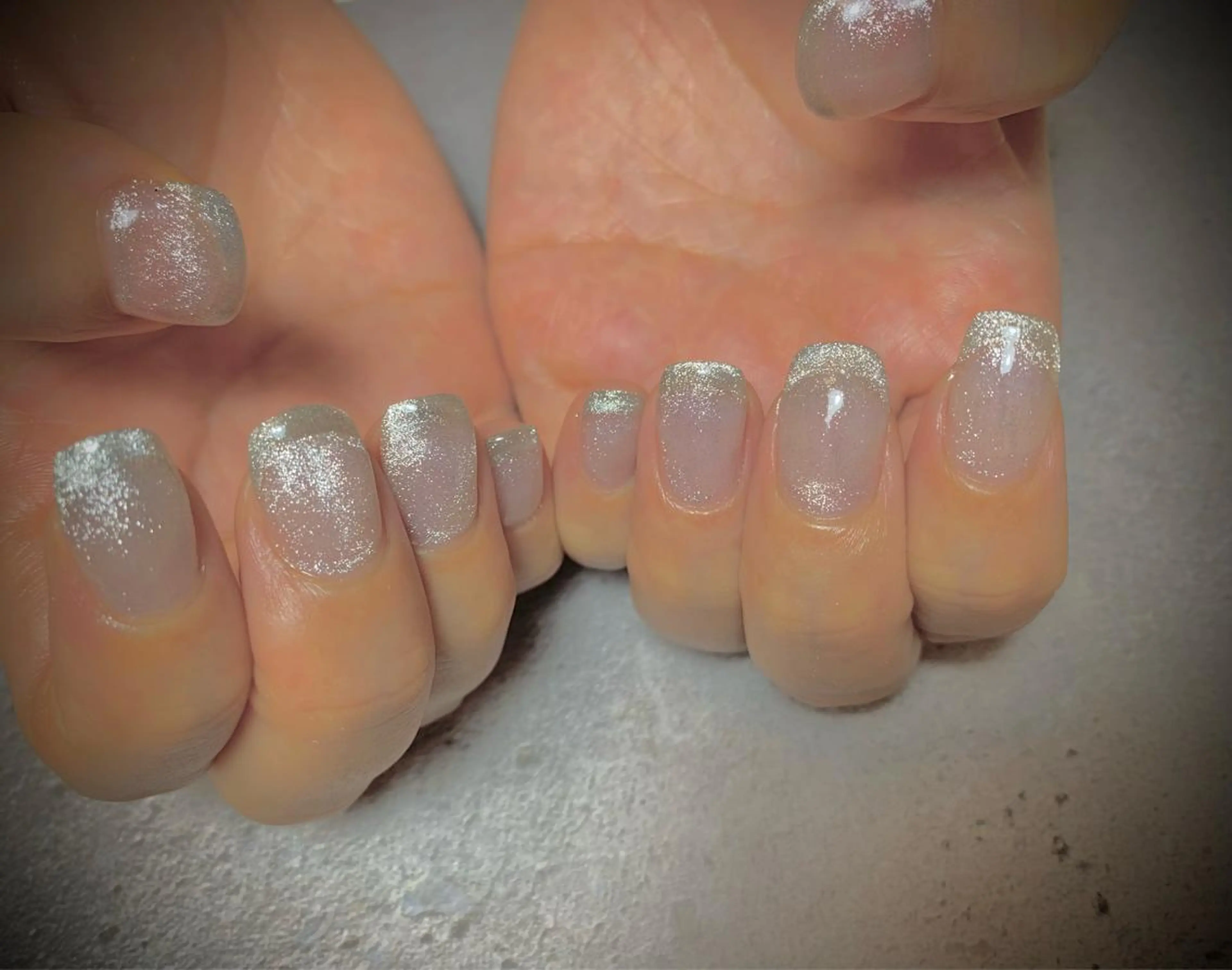 ネイル フレンチネイル ジェルネイル マグネットネイル オンブレフレンチ ハンドネイル ハンドケア Eden　private nail saron所属・Eden ♾️のネイルデザイン