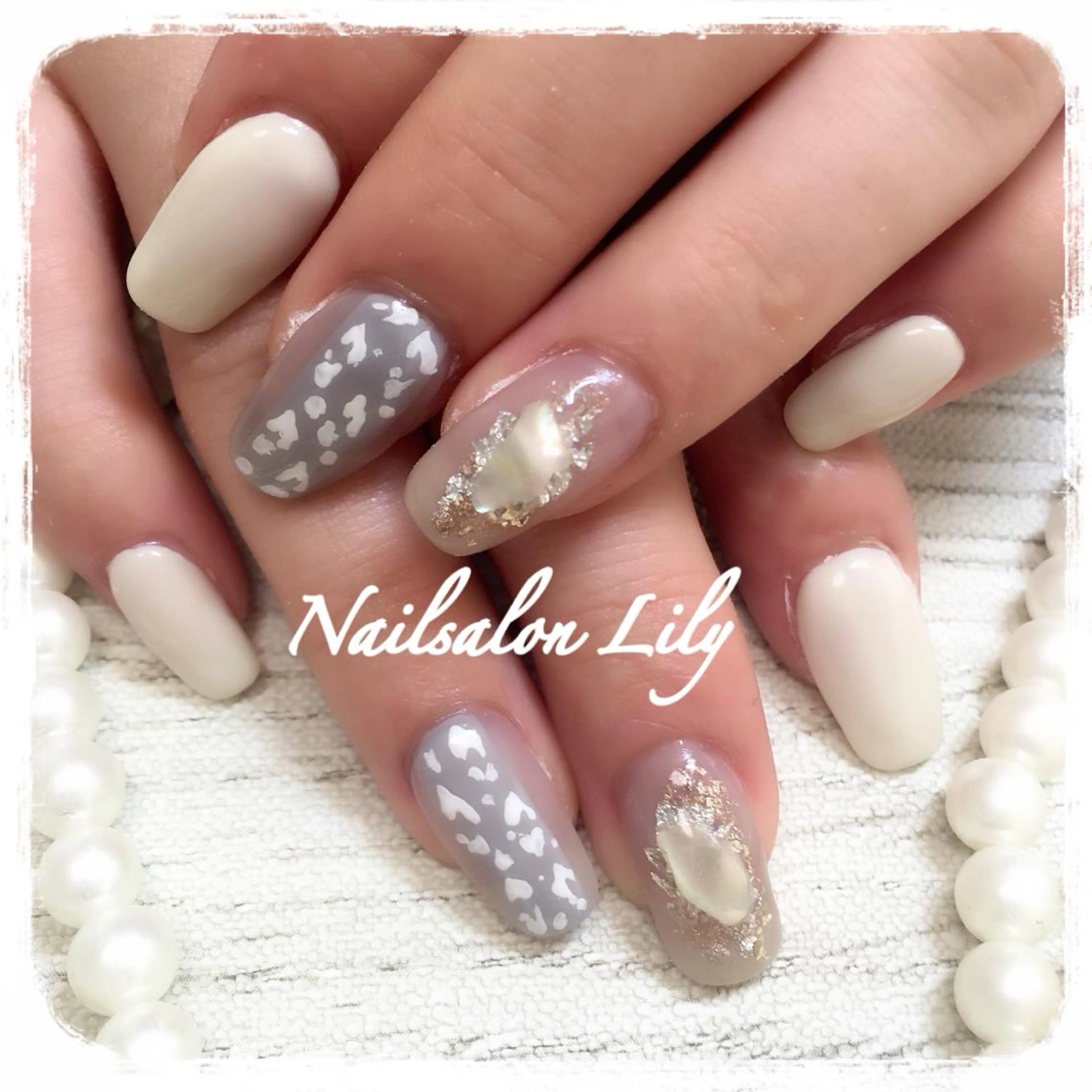 ネイル アニマル柄 Nailsalon Lilyのネイルデザイン