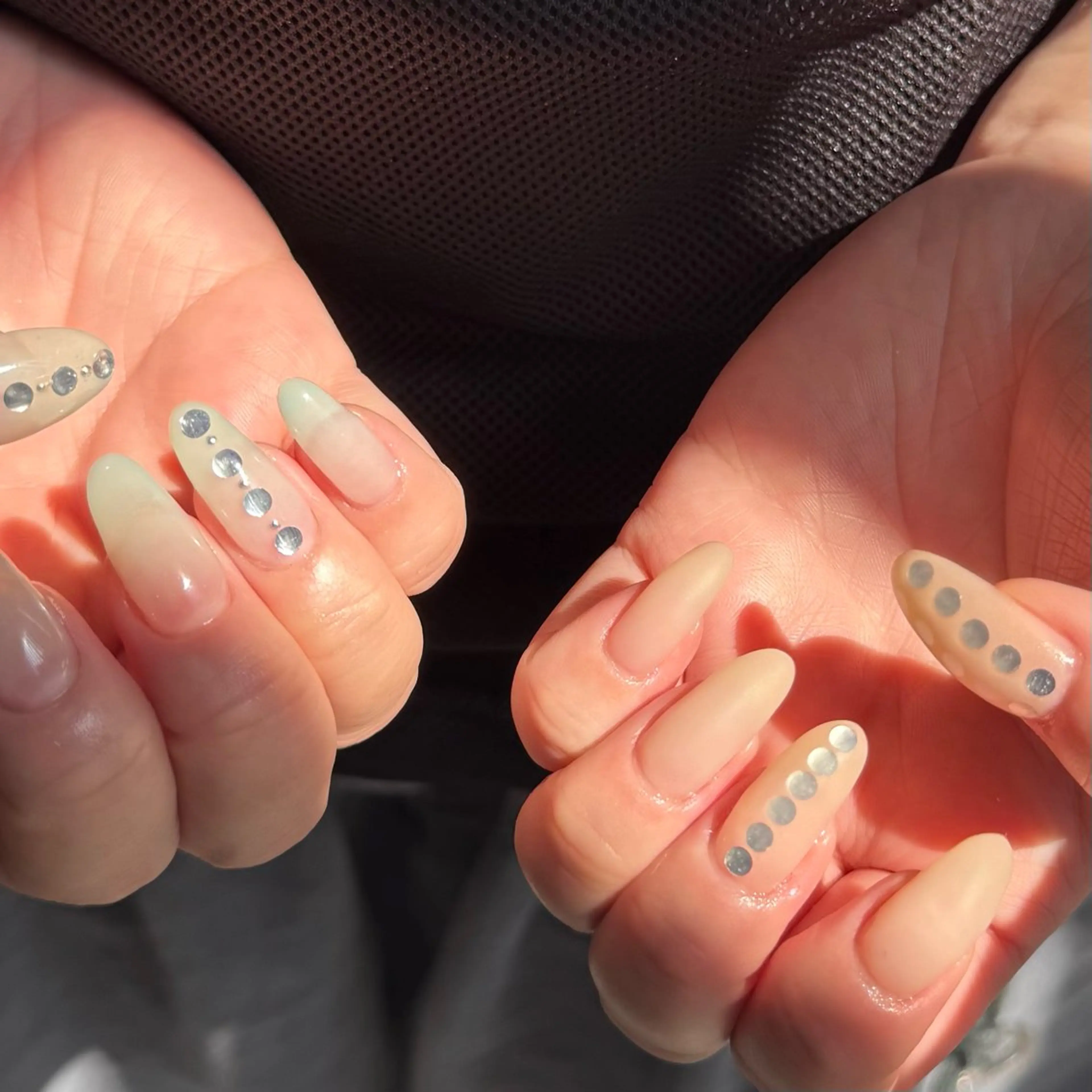 ミディアム 小川 柚香のネイルデザイン