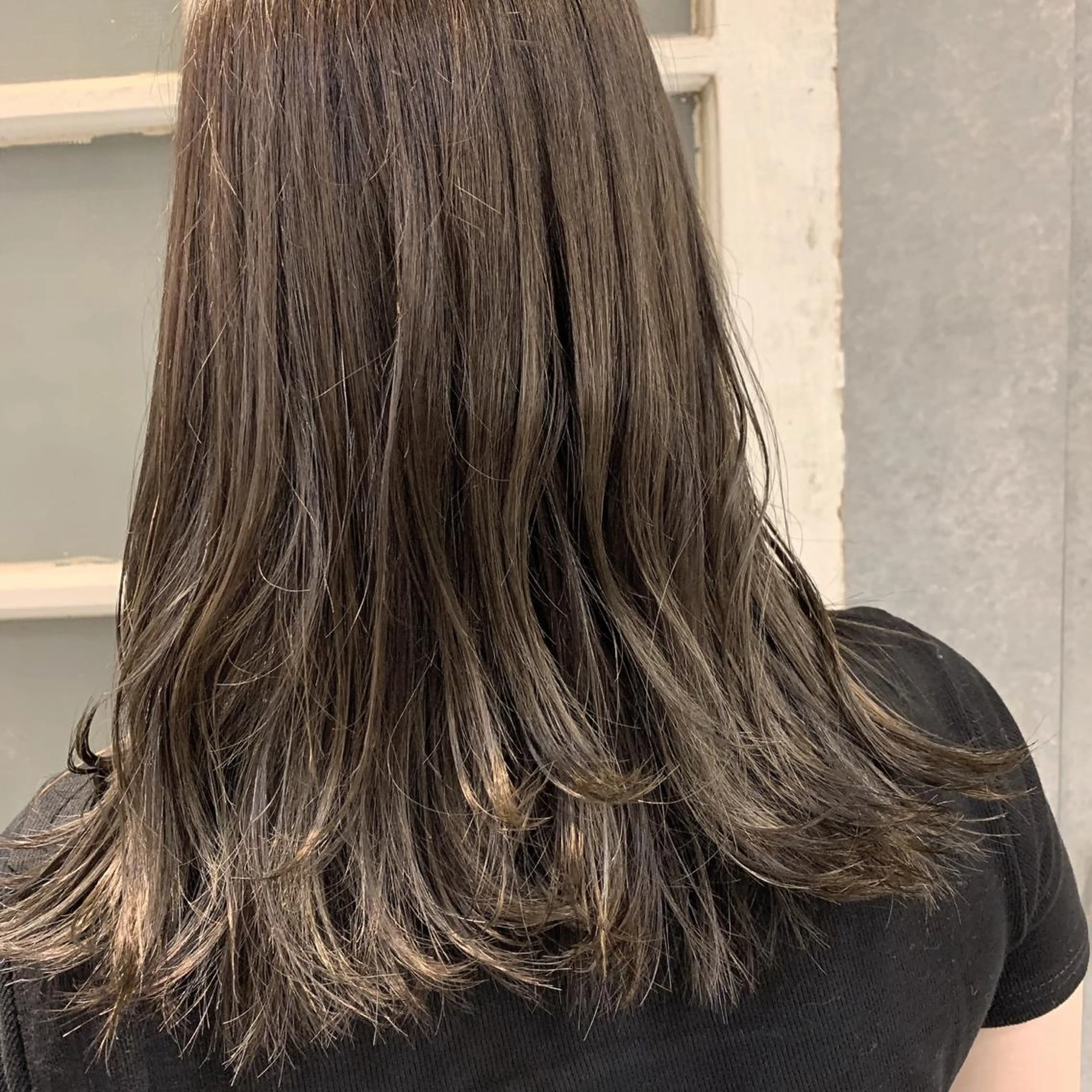 ロング カラー ヘアアレンジ 透明感カラー ハイライトカラー ハイライト GO TODAY  シェアサロン札幌店所属・kana .のヘアスタイル