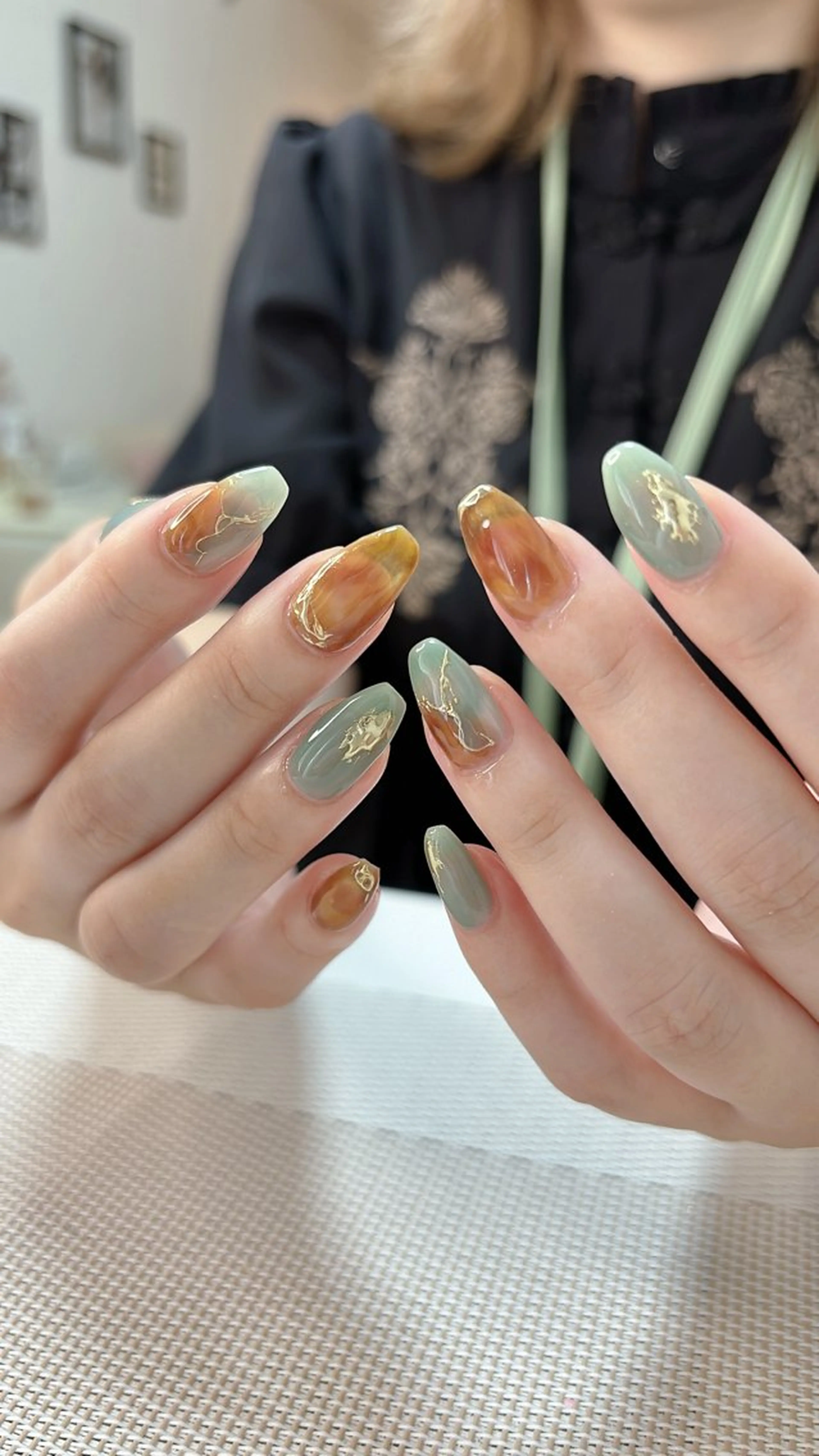 ネイル ネイルサロンD&D所属・劉 丹丹のネイルデザイン