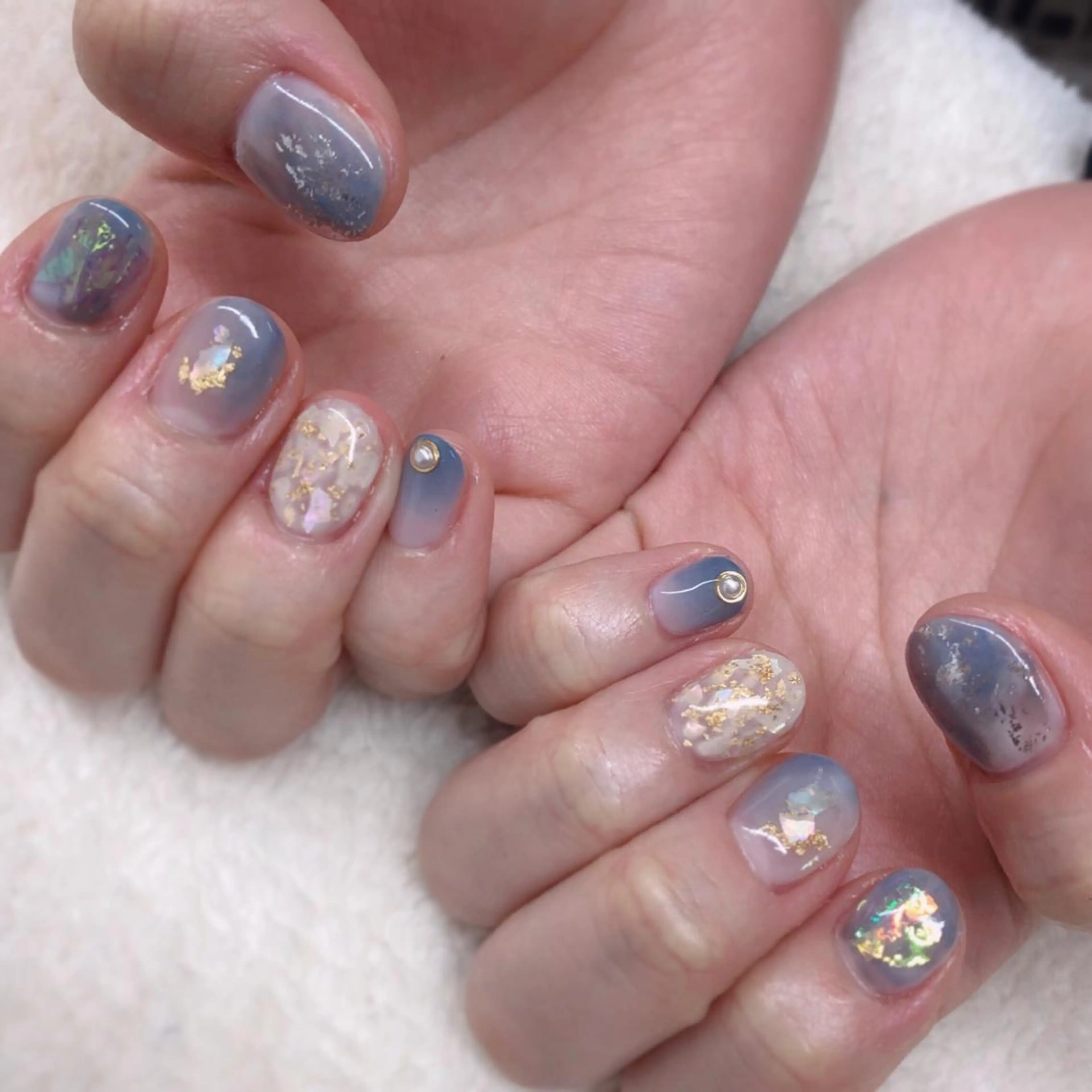 ネイル ニュアンスネイル ハンドネイル MAYME所属・MAYME TAMAKIのネイルデザイン