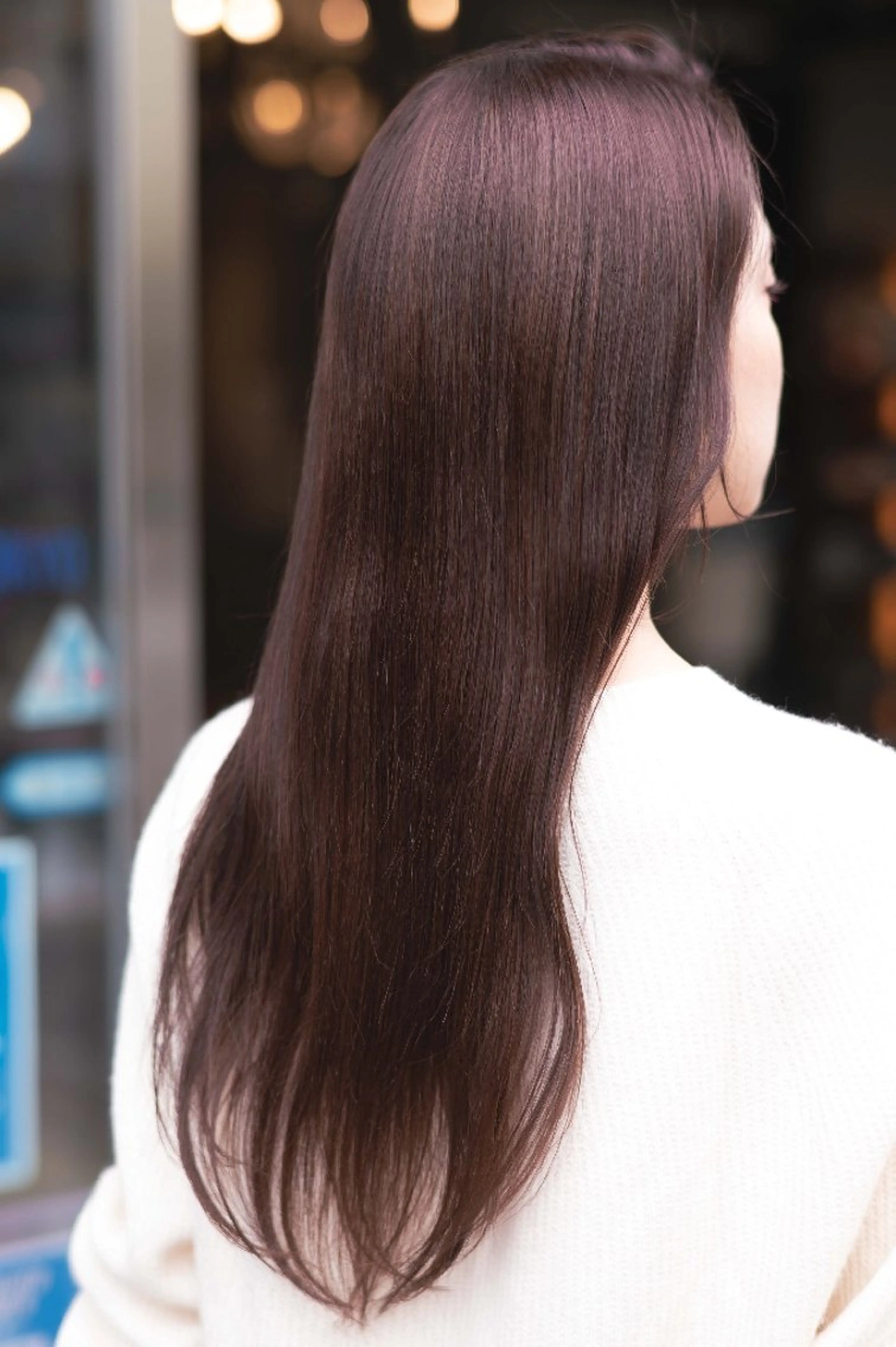 カラー 髪質改善ストレート/ kurachiのヘアスタイル