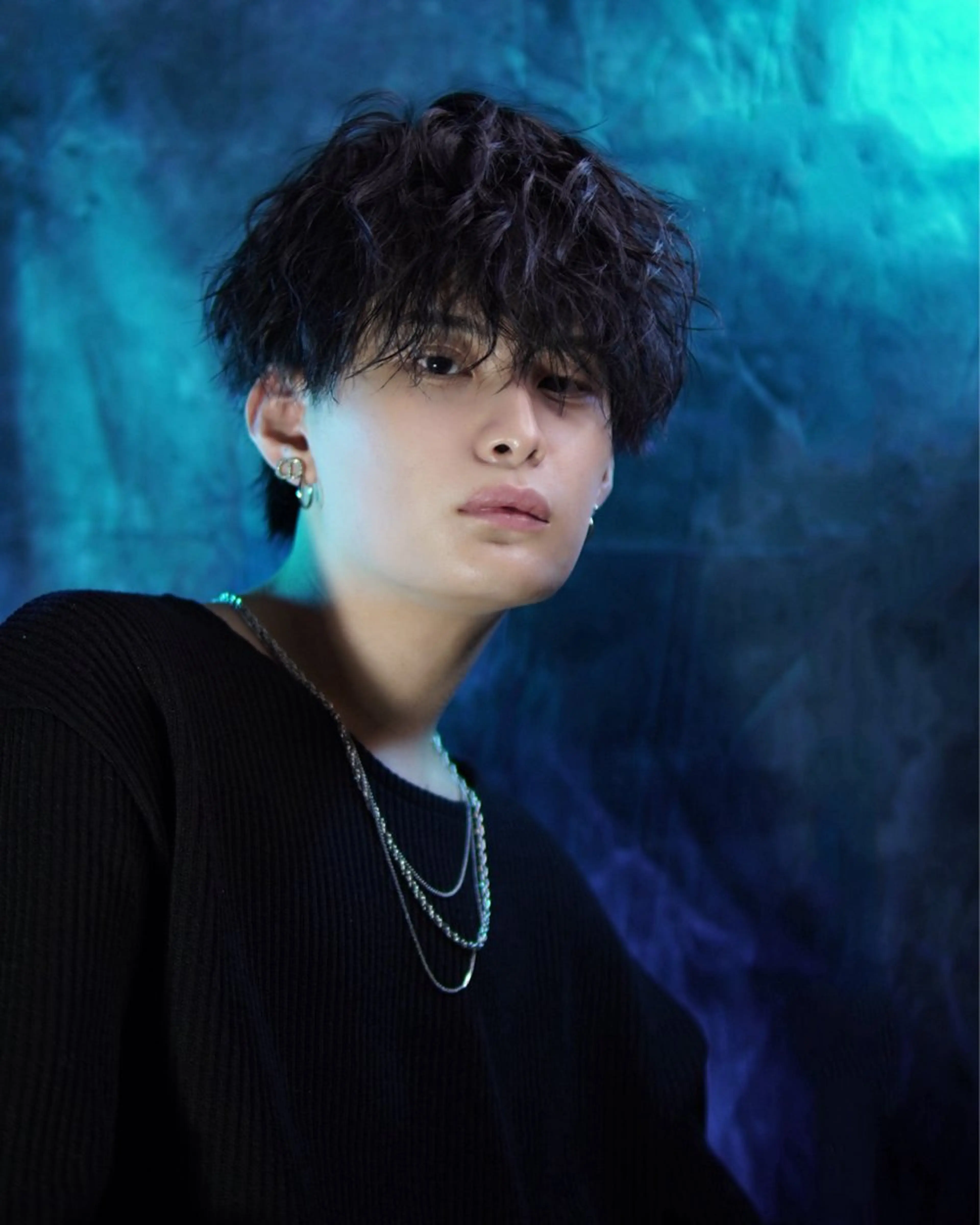 パーマ メンズ カット パーマ メンズ/心斎橋 /韓流/藤本理希のヘアスタイル