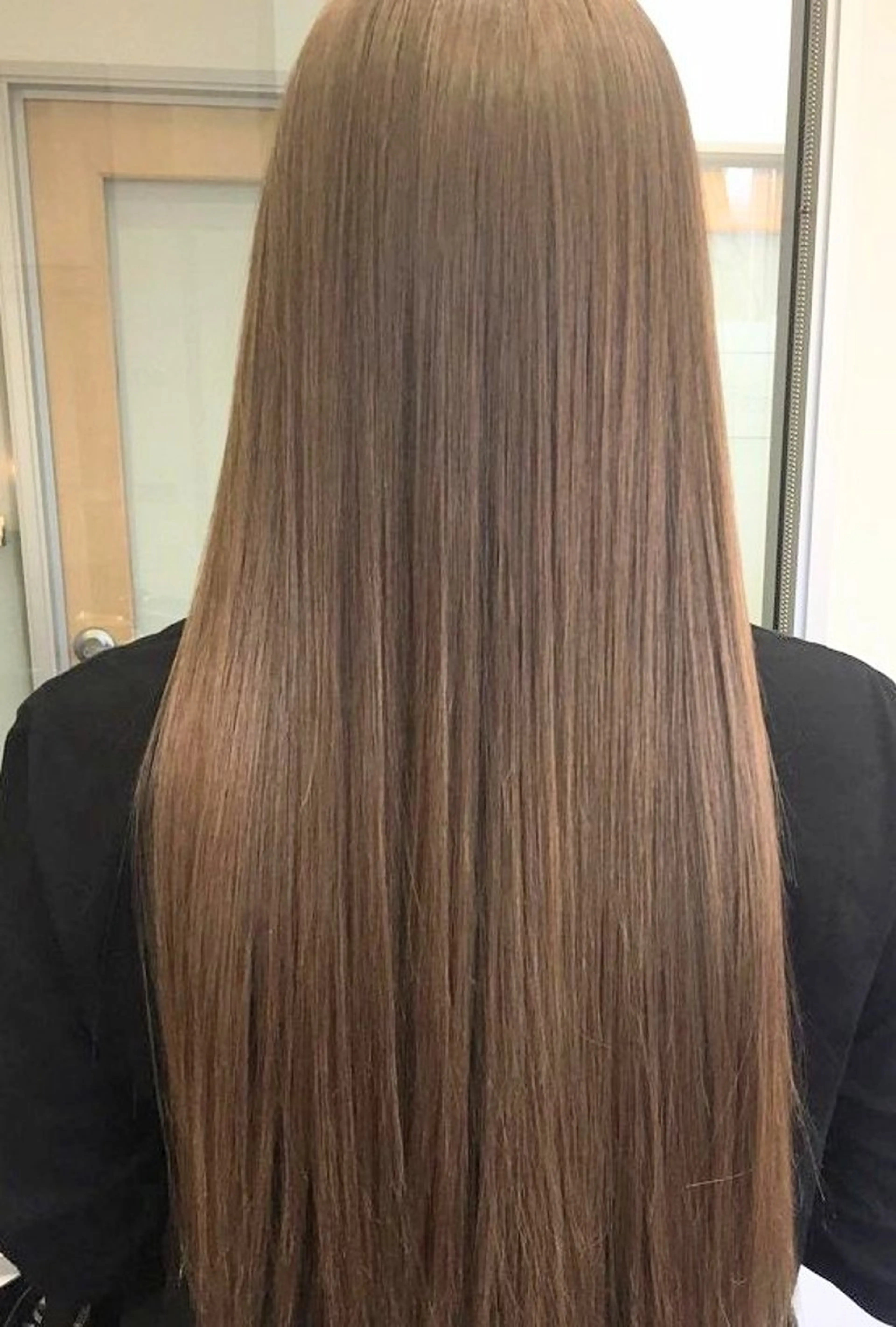 ロング カット 縮毛矯正 トリートメント ネオヘアー緑地公園所属・まつい ななえのヘアスタイル