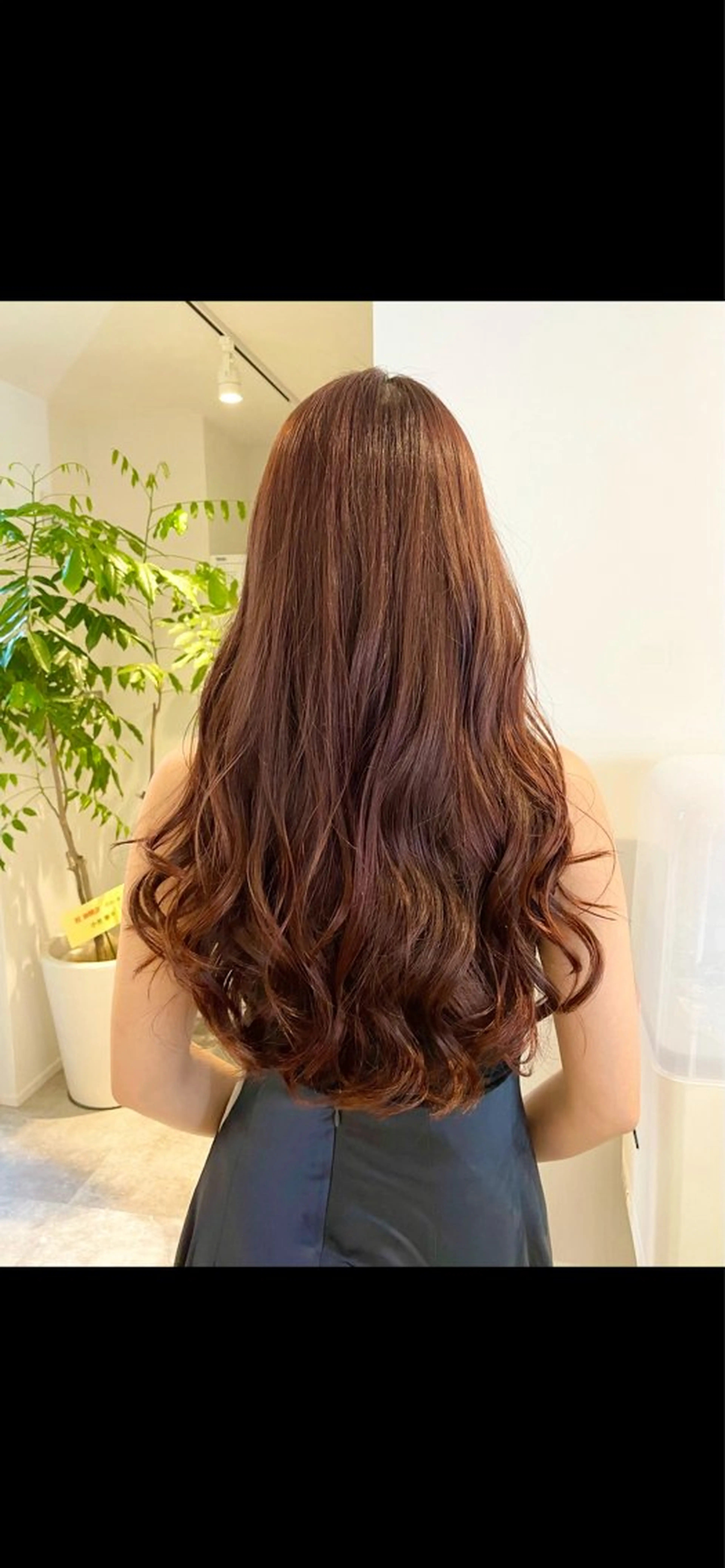 ロング カラー hayaka todaのヘアスタイル