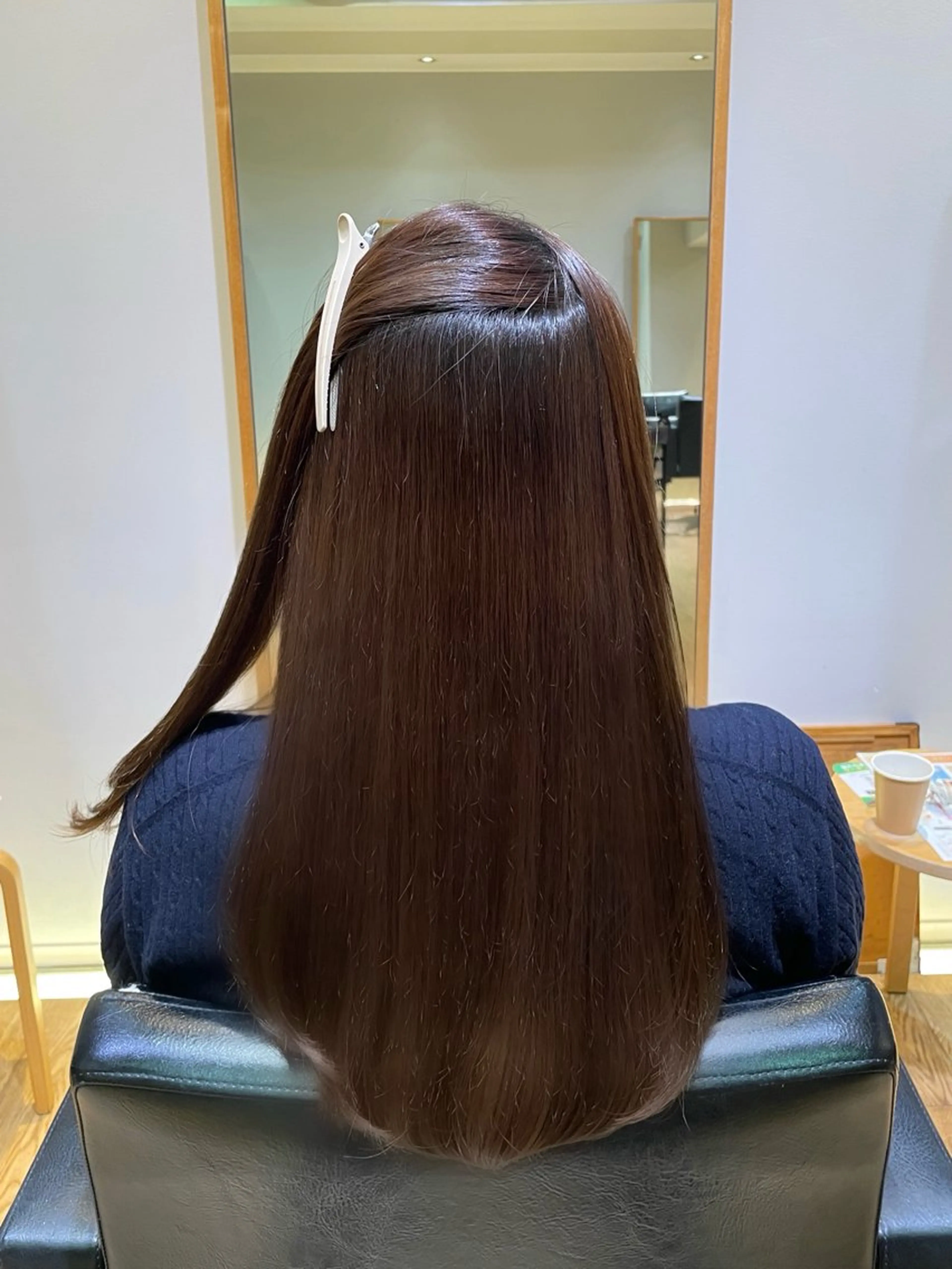 ロング パーマ 縮毛矯正 カット 縮毛矯正 トリートメント 縮毛矯正/レイヤー 🌙児玉光瑠のヘアスタイル