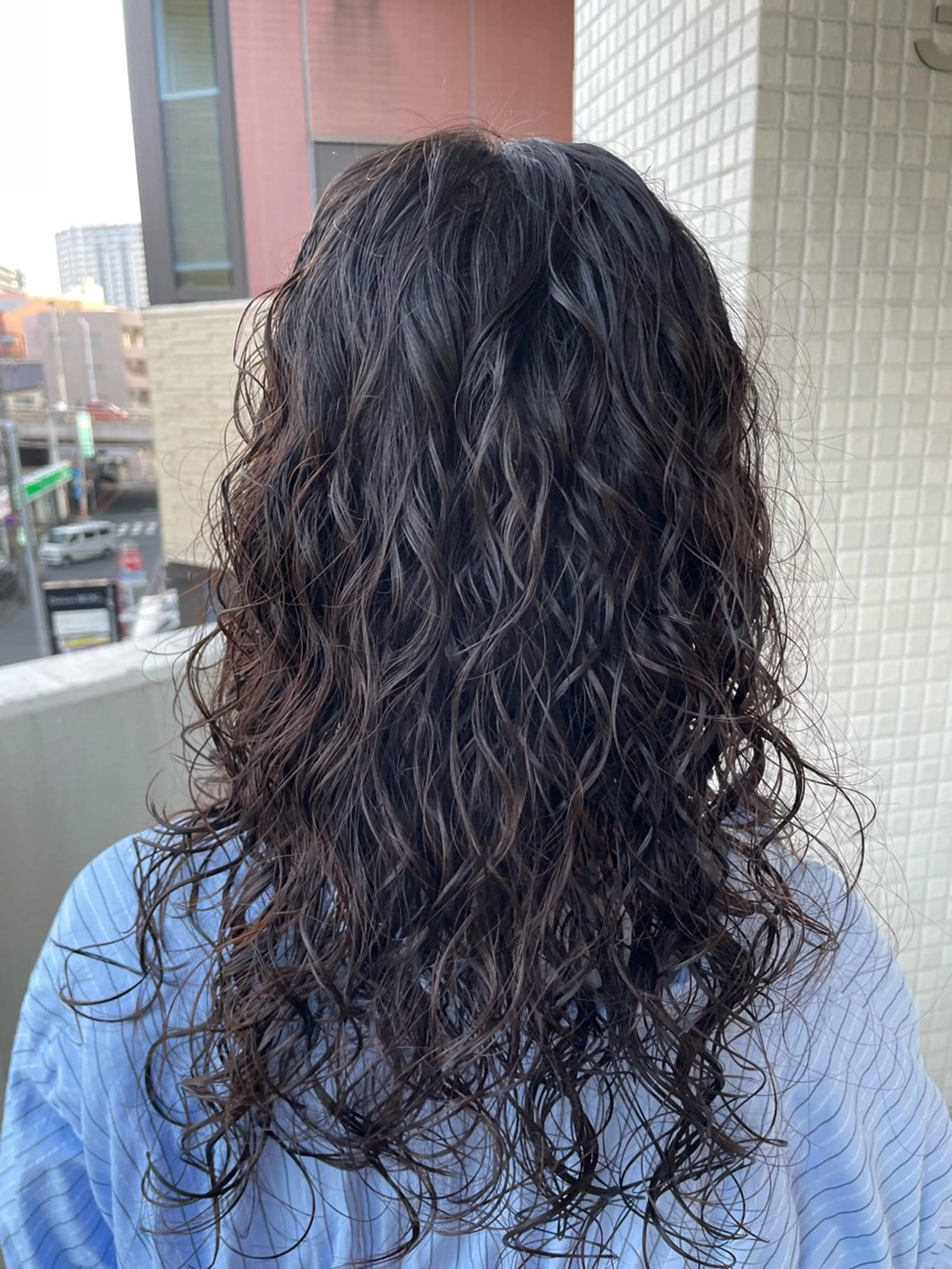 ロング パーマ カット パーマ トリートメント Toiro 横浜所属・🎀レイヤー/パーマ カラー/ai🎀のヘアスタイル