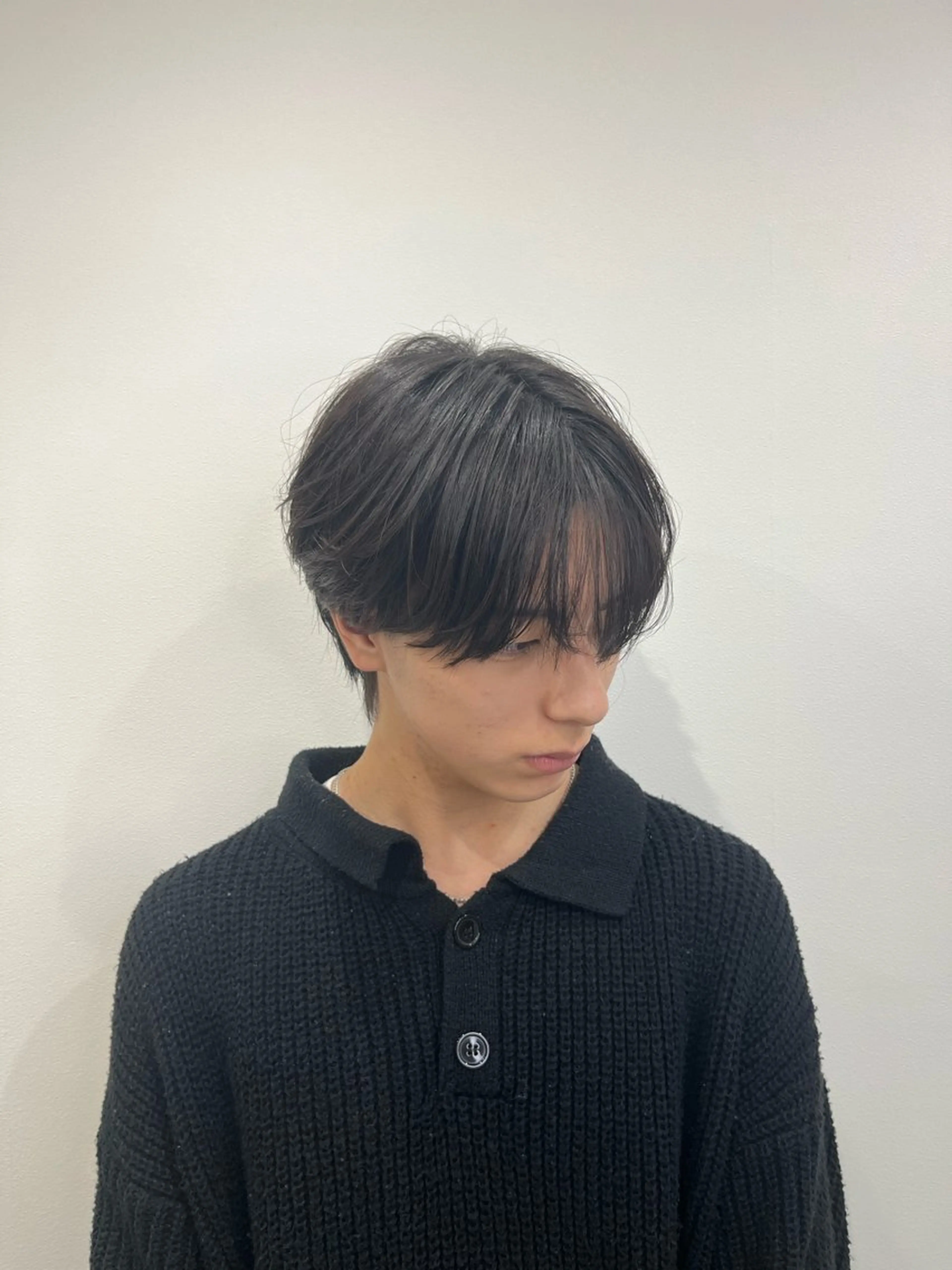 ショート パーマ メンズ フェザーパーマ メンズパーマ カット パーマ 【メンズ特化】金沢 /片町　髙木　功基のヘアスタイル