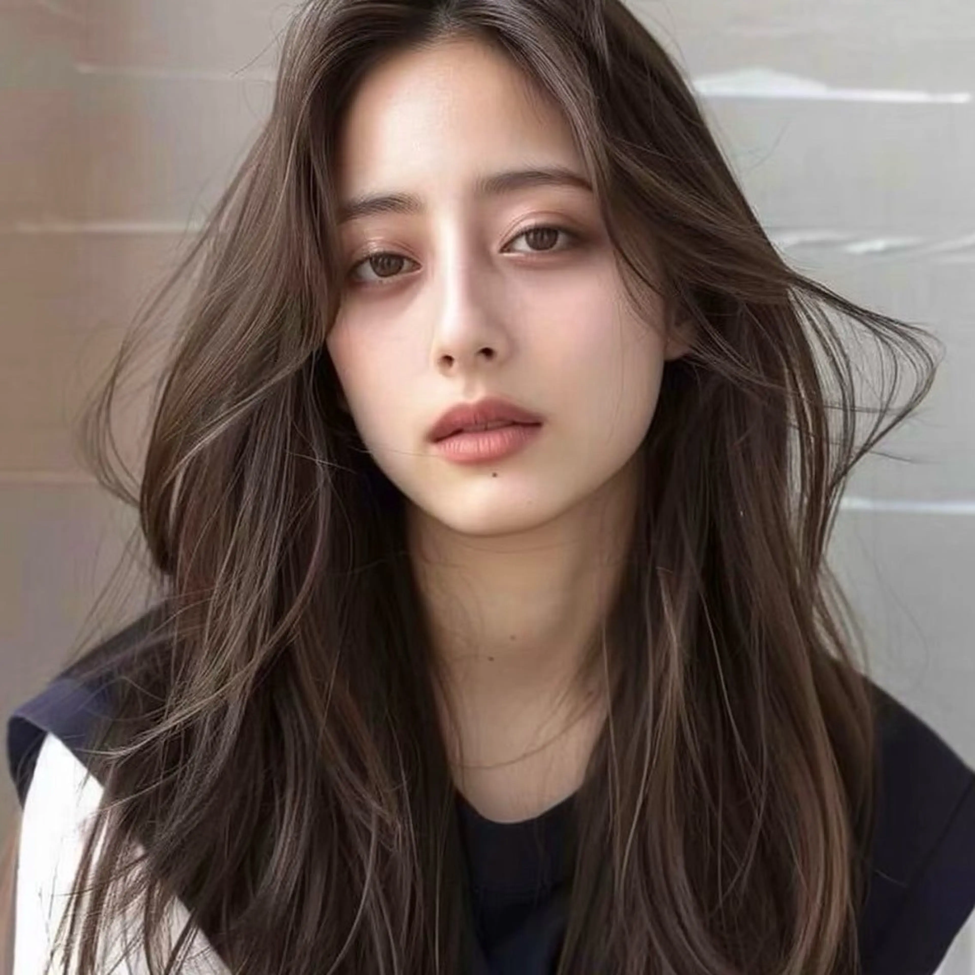 ロング カット ヘアカラー トリートメント 髪質改善特化／透明感 カラー／ＡＫＡＮＥ♡のヘアスタイル