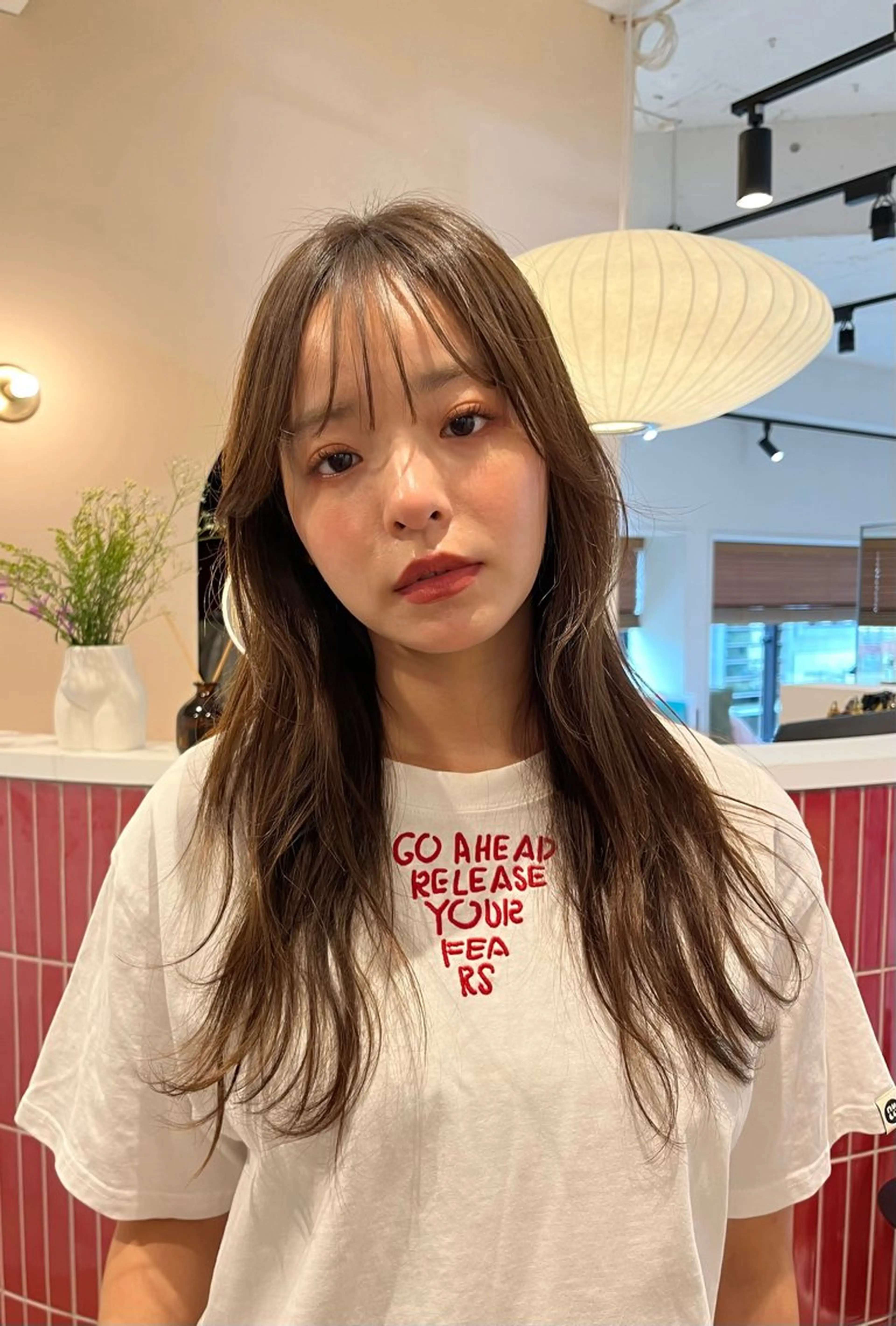 セミロング 🫧レイヤー/暖色 /ベージュMAI🫧のヘアスタイル