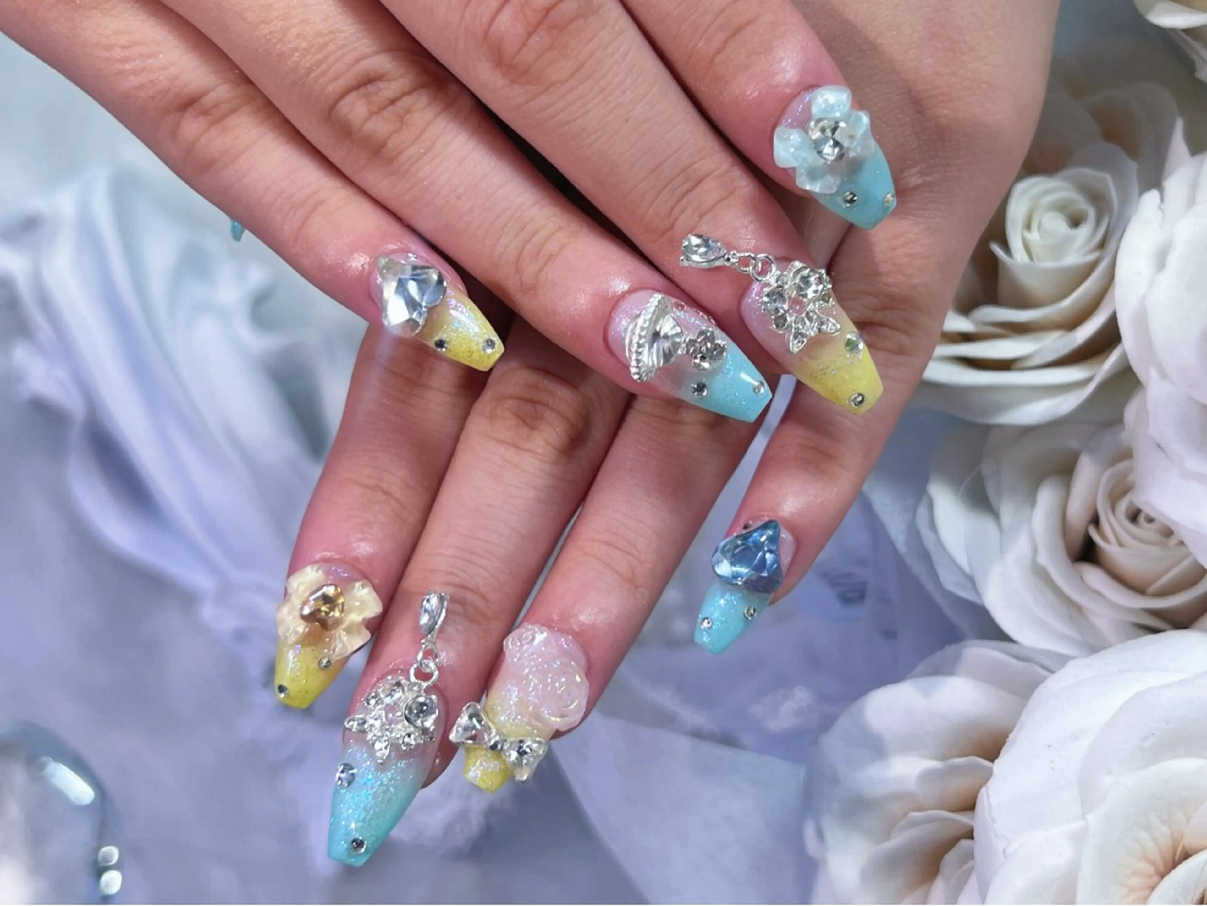 ネイル チークネイル ガーリー 持ち込み ワンカラーネイル スカルプネイル ハンドネイル Painty所属・Painty nailのネイルデザイン