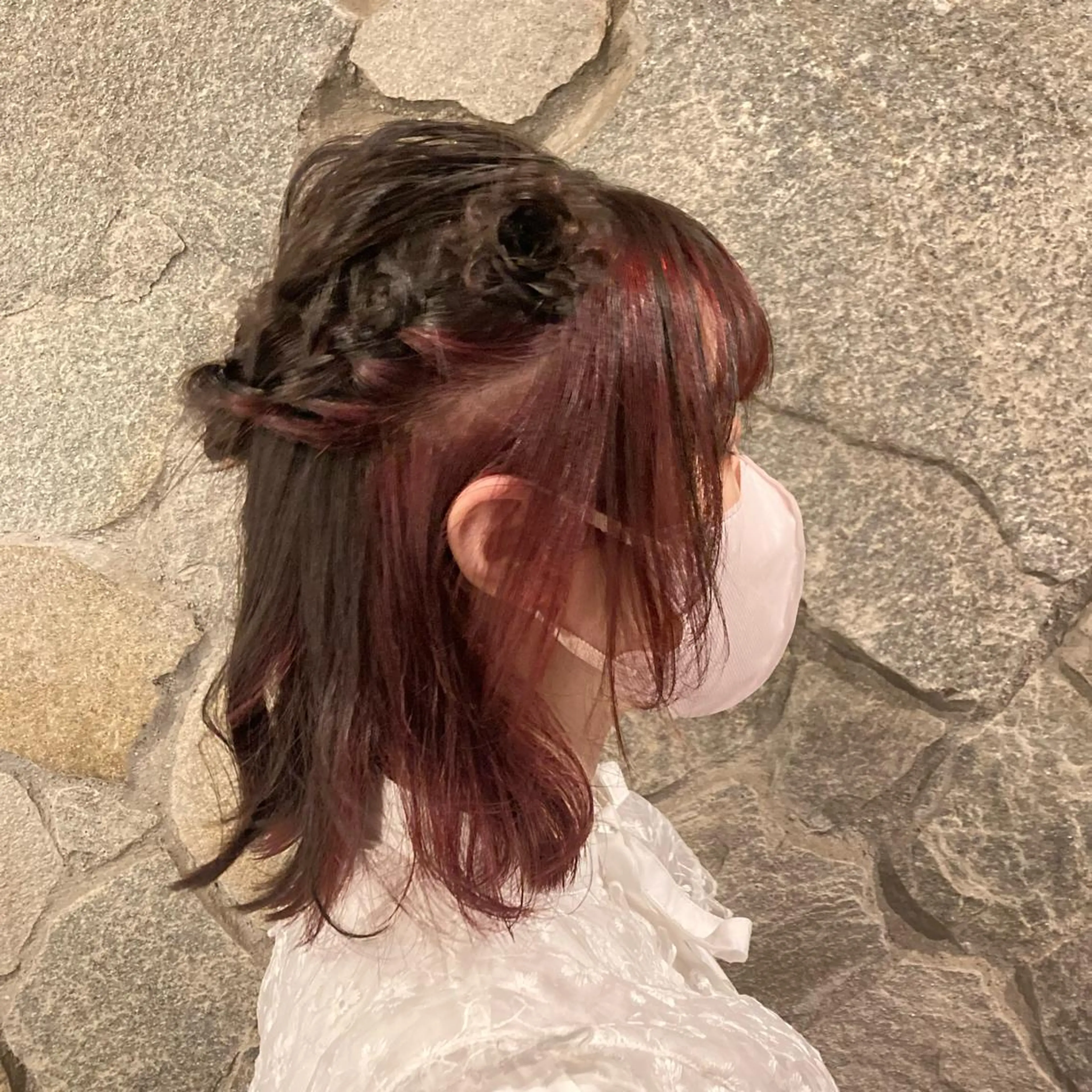 カラー 野村 ゆいのヘアスタイル