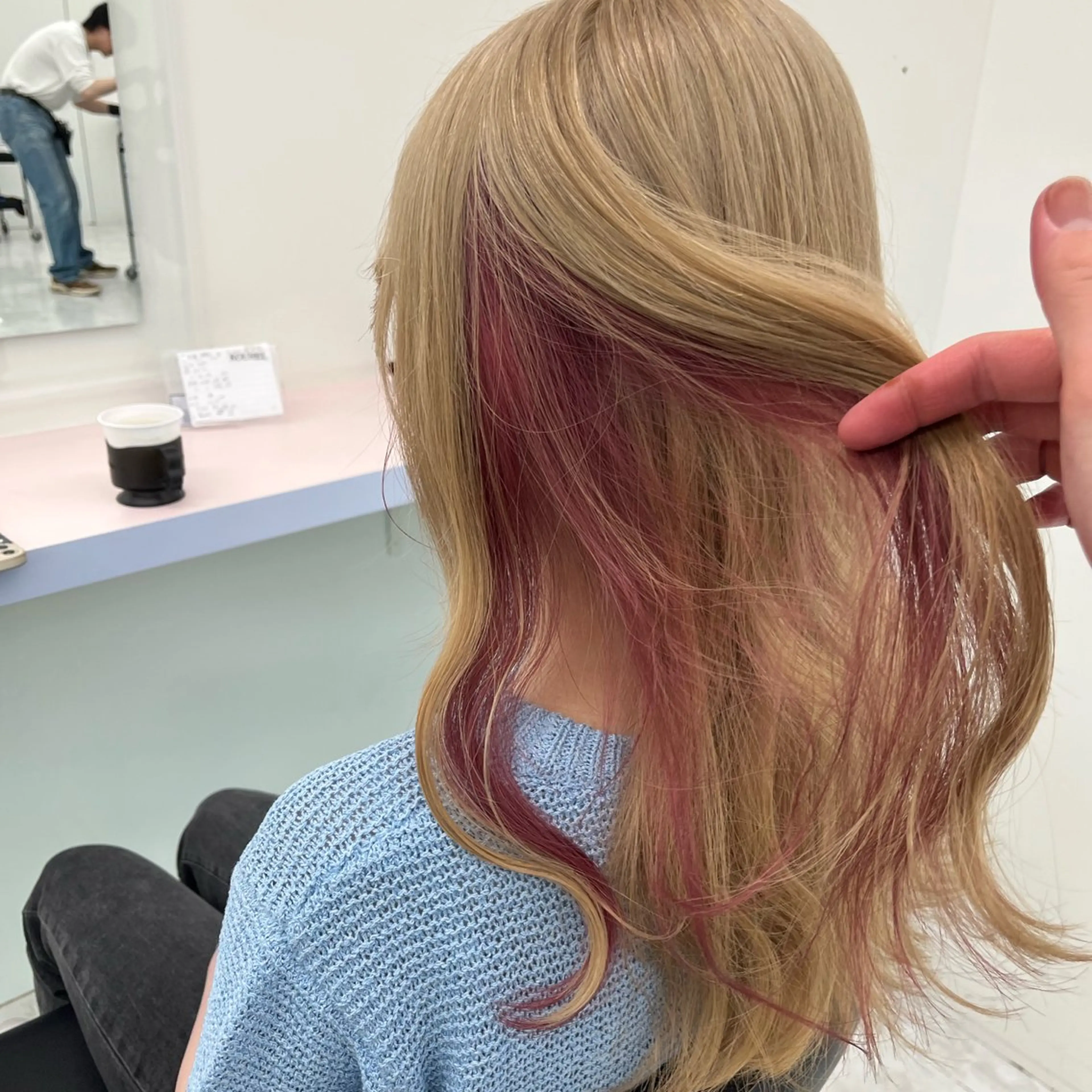 ロング カラー ヘアアレンジ ヘアカラー ブリーチボブNo.1 🥇/KOHEIのヘアスタイル