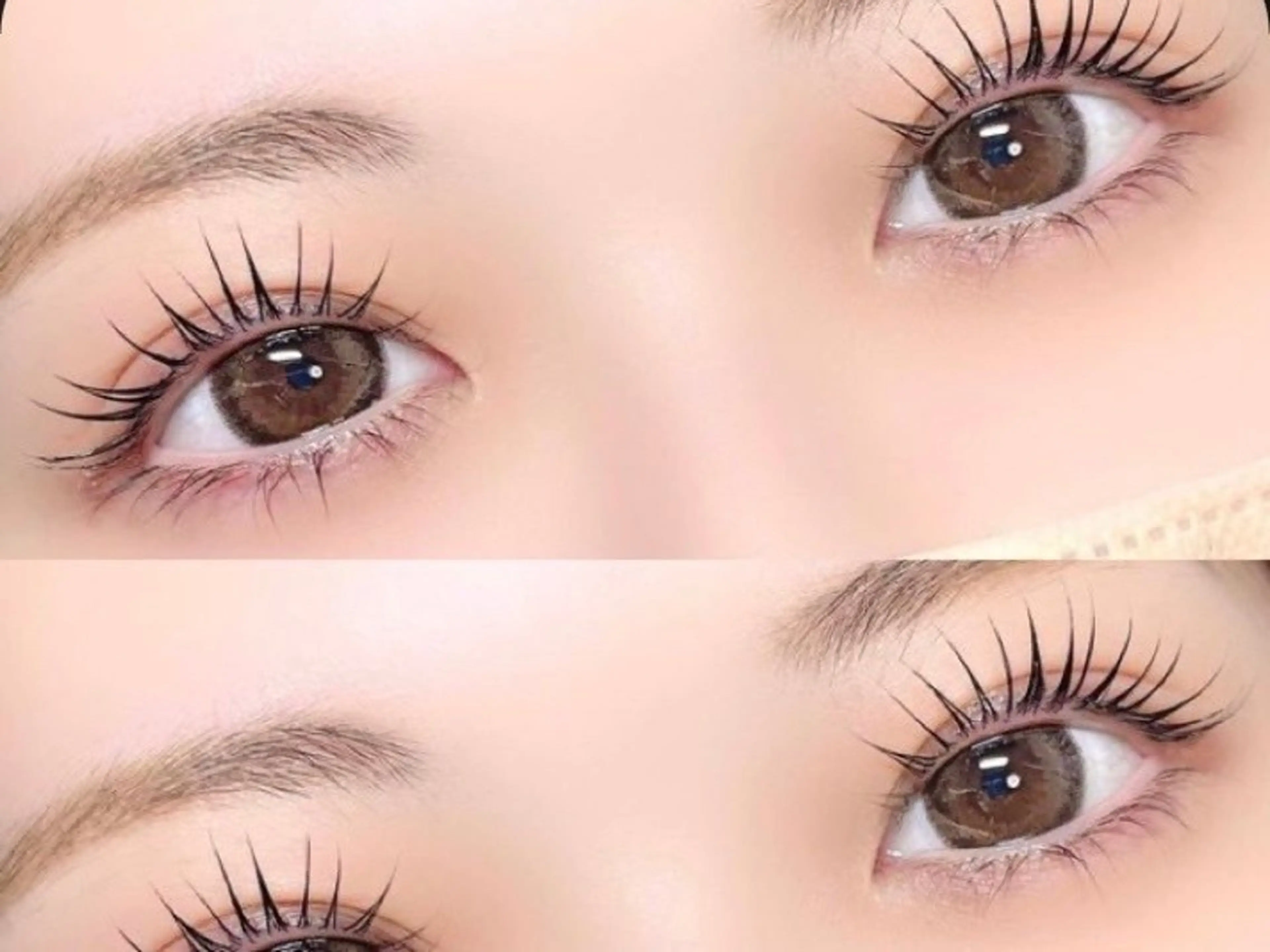 マツエク・マツパ 束感まつ毛 パリジェンヌラッシュリフト eyelist mikiのマツエク・マツパデザイン