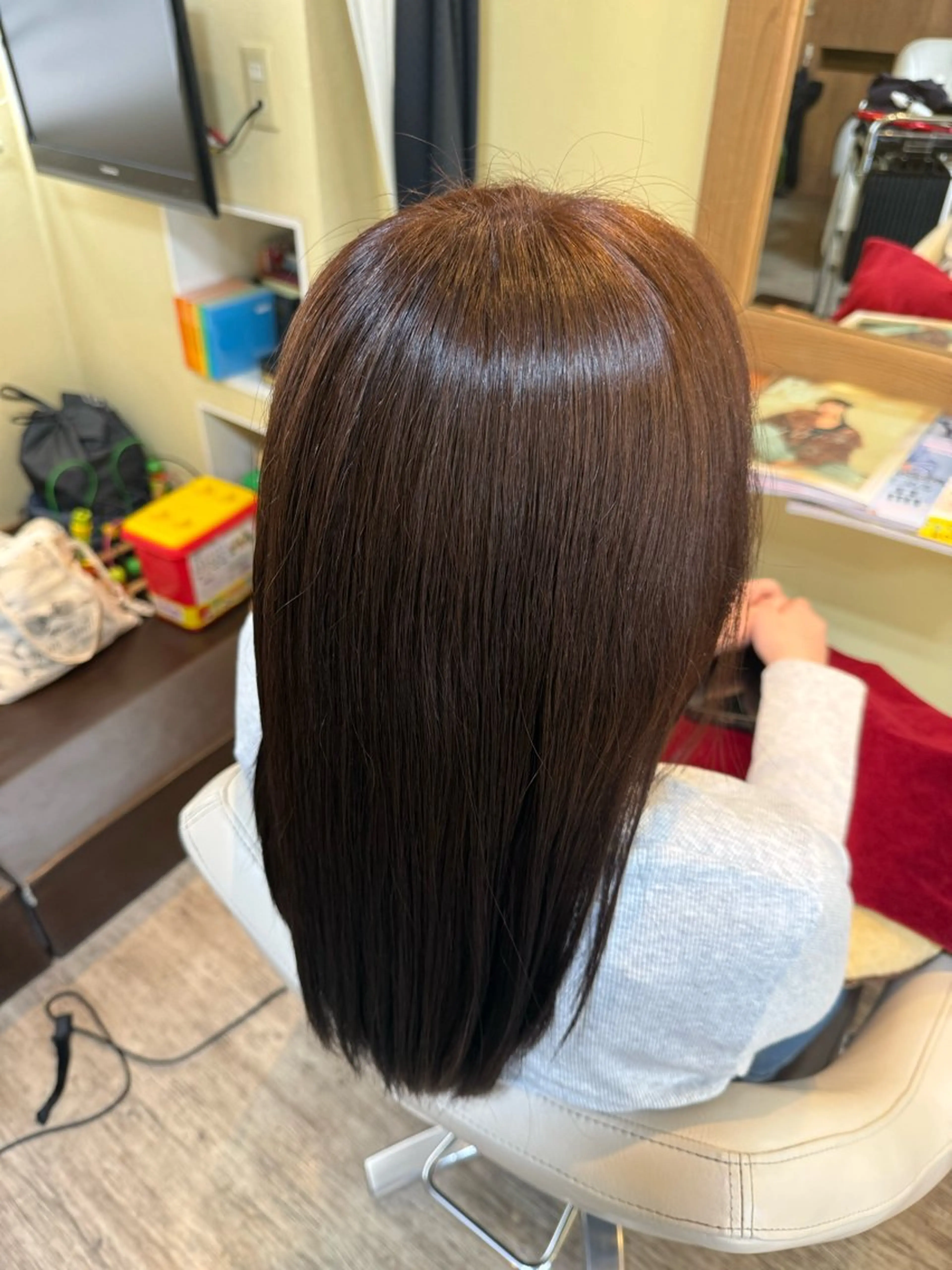 ロング カラー 神戸 七彩のヘアスタイル
