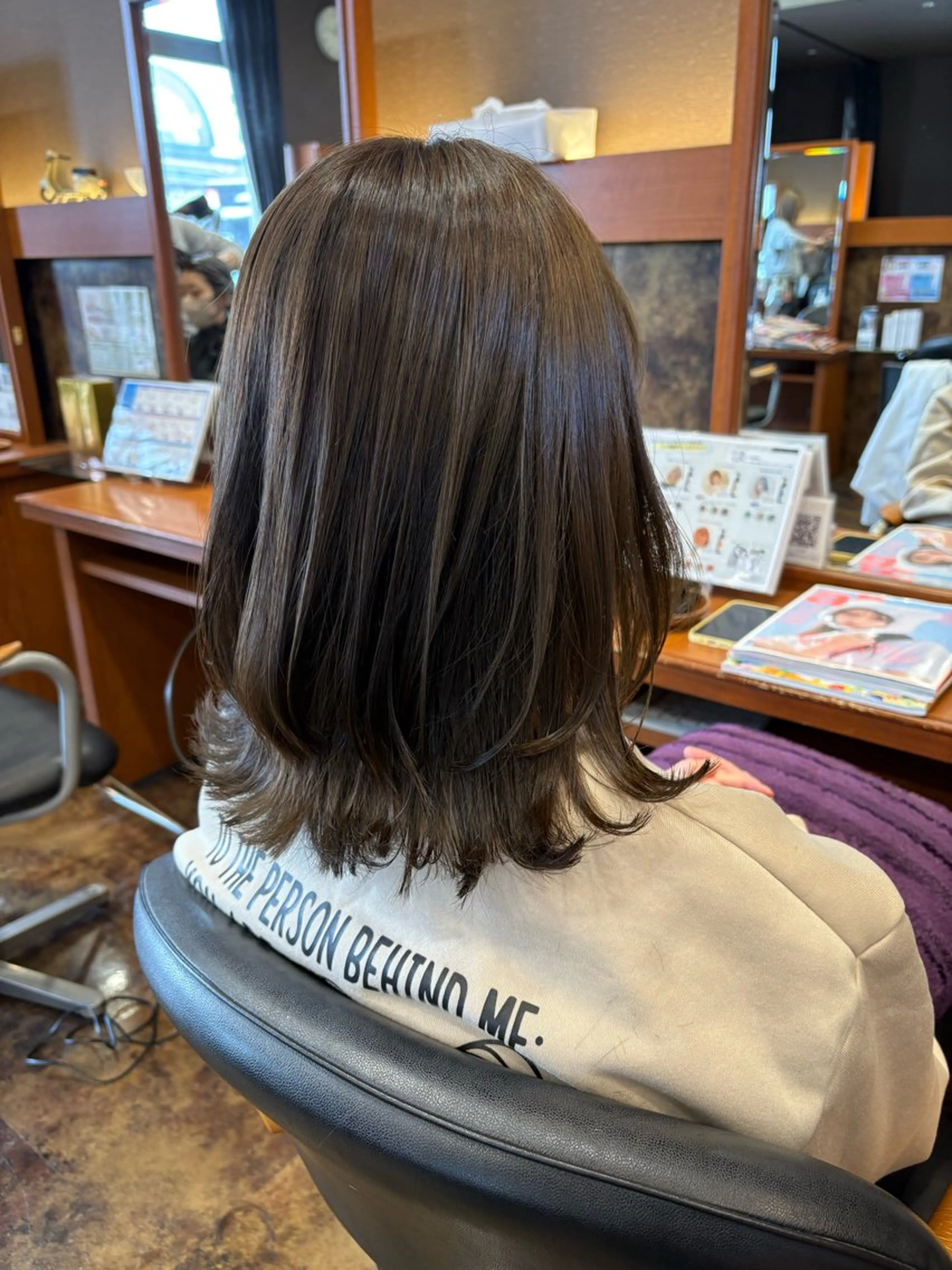 ミディアム カラー 相良 陽香🌻のヘアスタイル