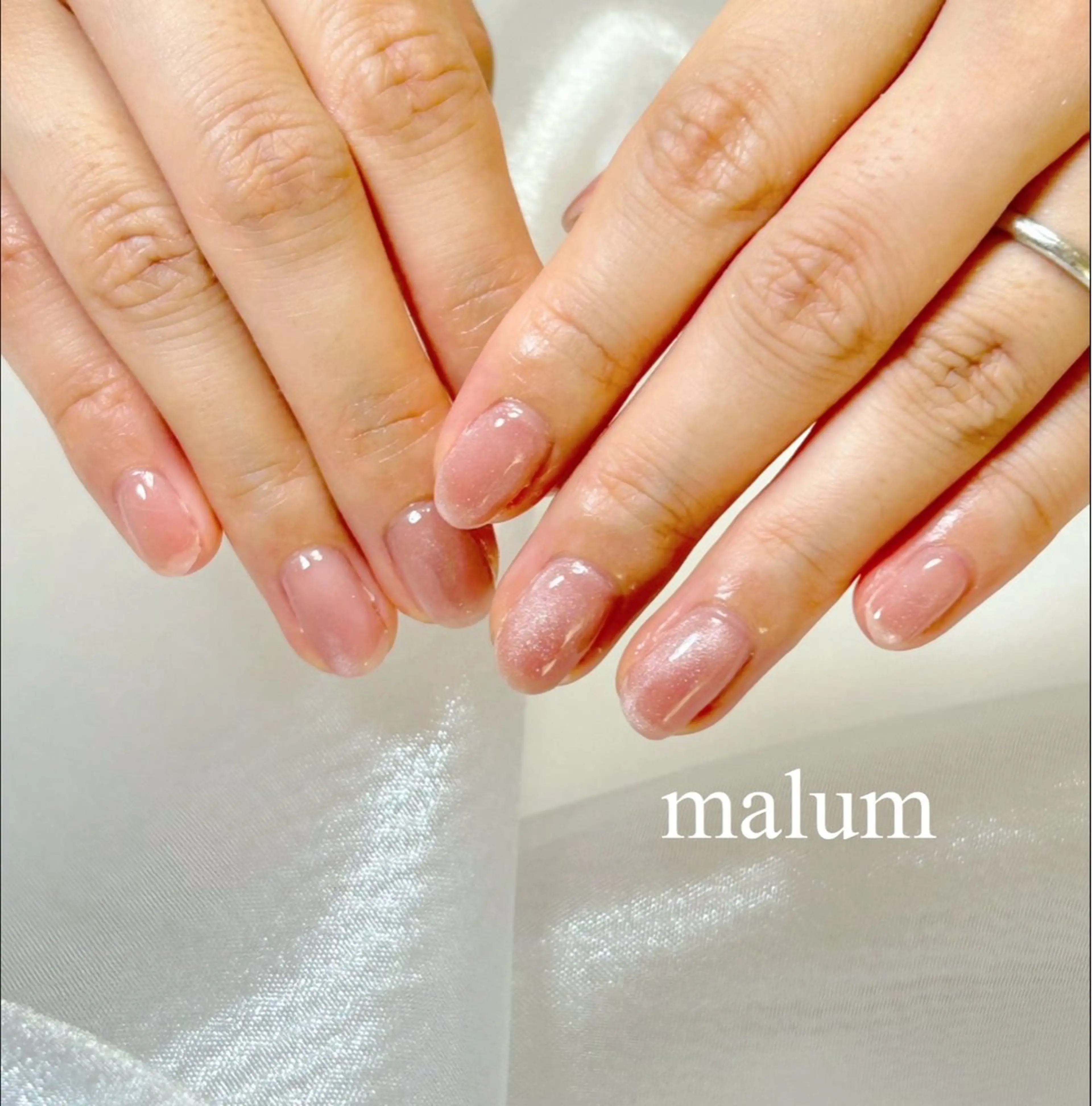 ネイル マグネットネイル ハンドネイル malum nailのネイルデザイン