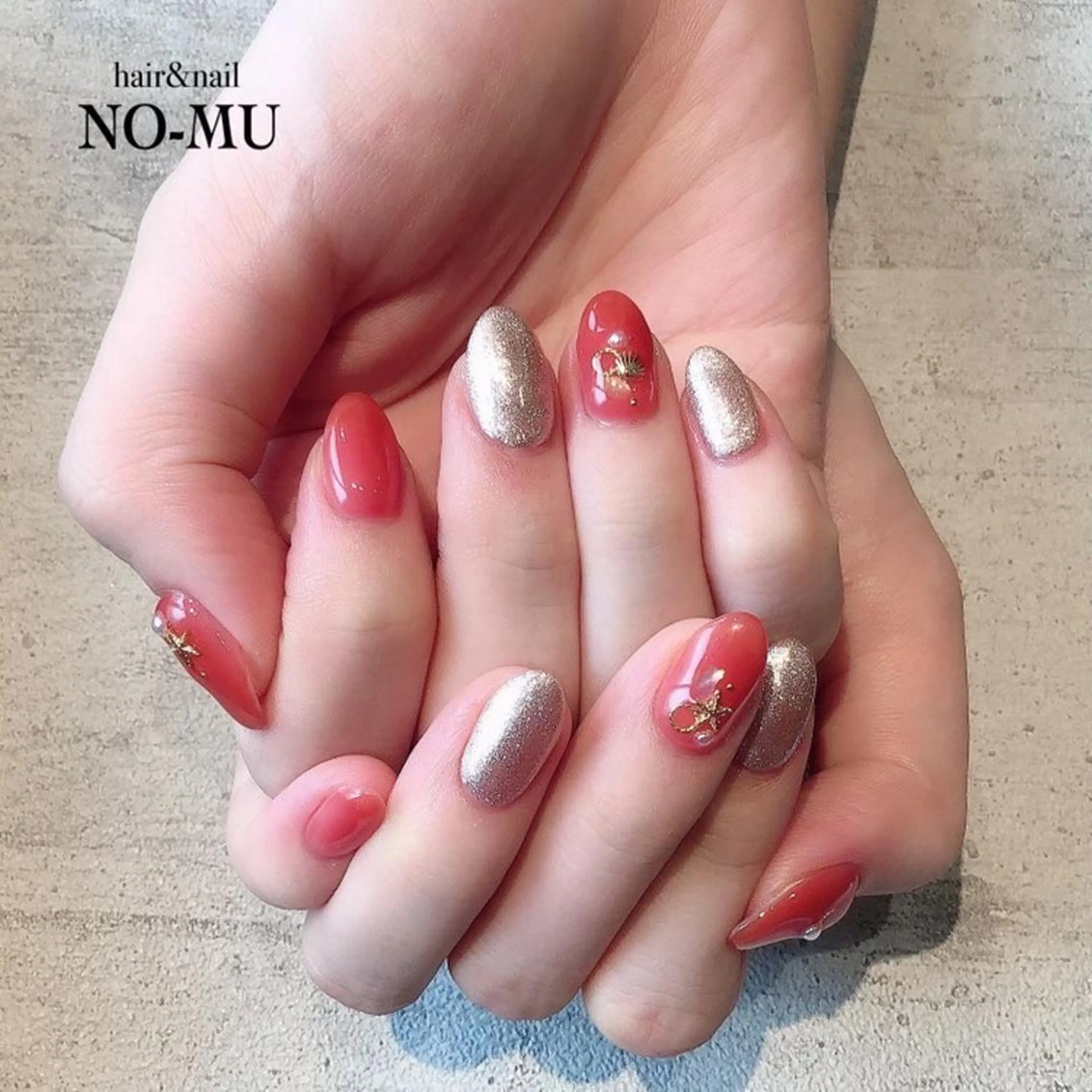 ネイル hair＆nail NO-MU所属・hair＆nail NO-MUのネイルデザイン