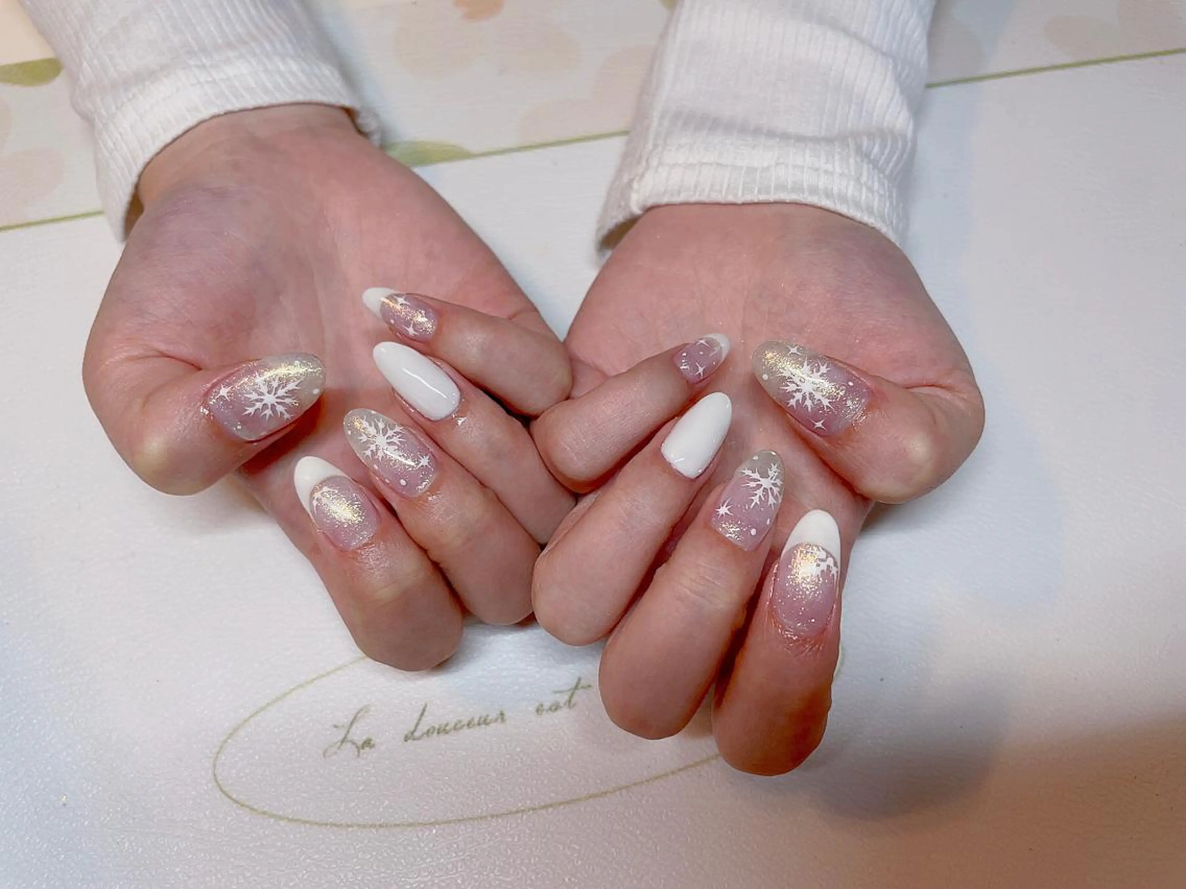 ネイル 冬ネイル クリスマス エン Nail salonのネイルデザイン