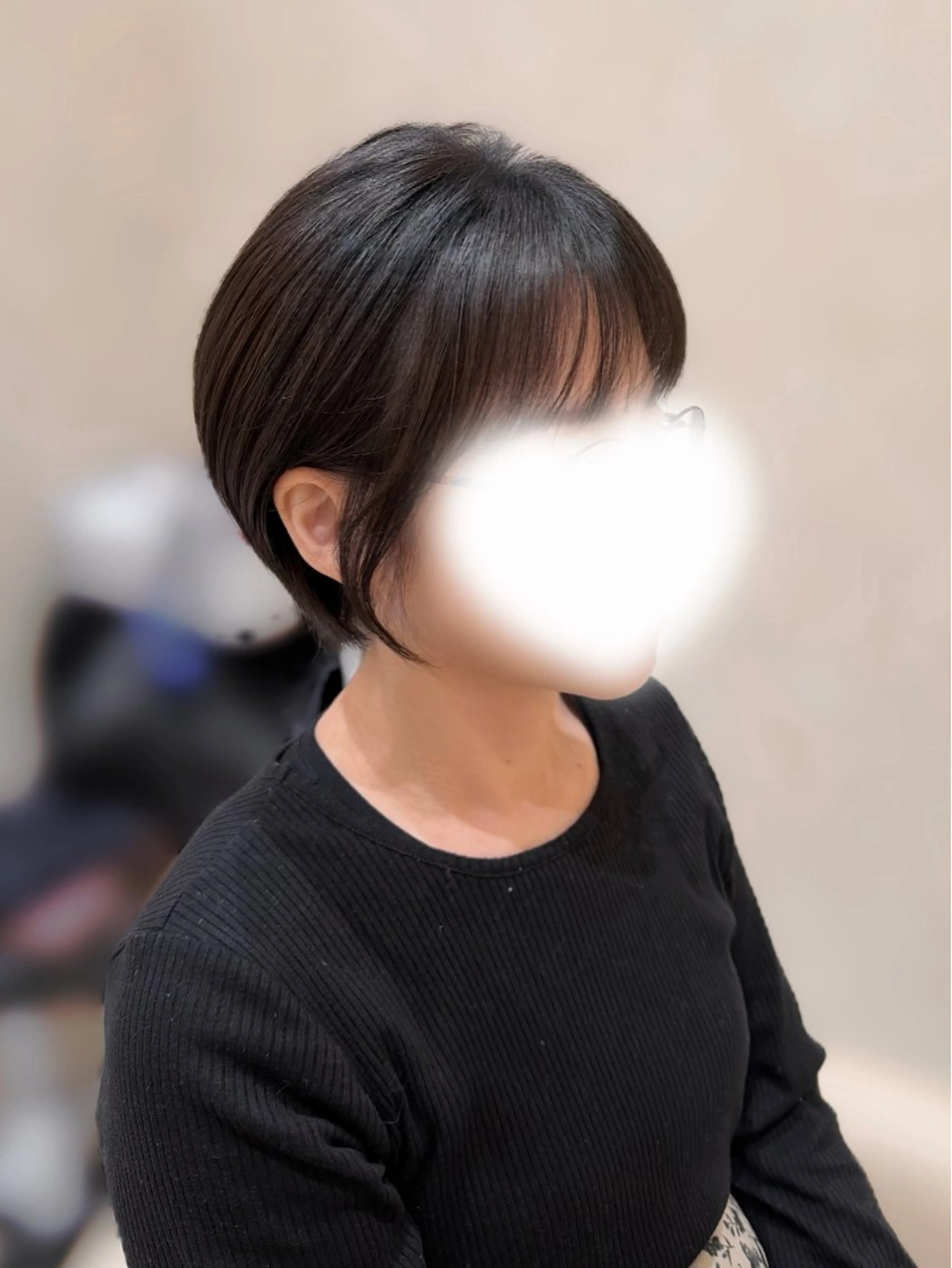 ショートカットの写真