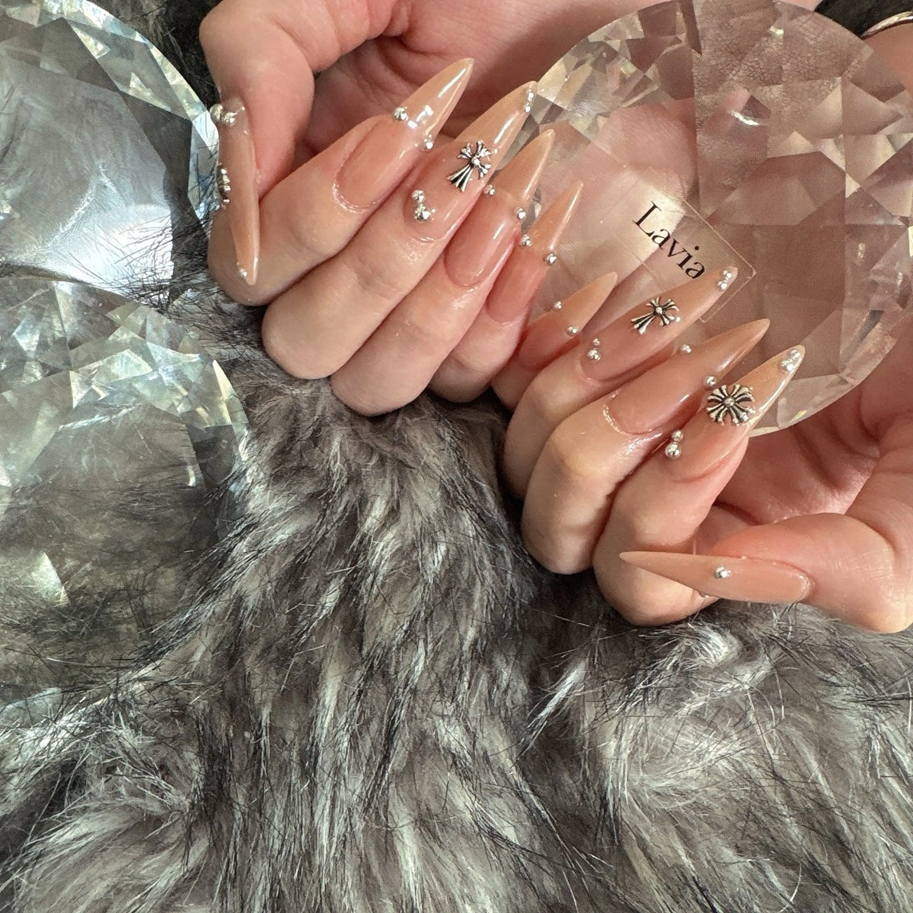 ネイル ハンドネイル Lavia nail＆eyelash所属・lavia🖤 ayumiのネイルデザイン