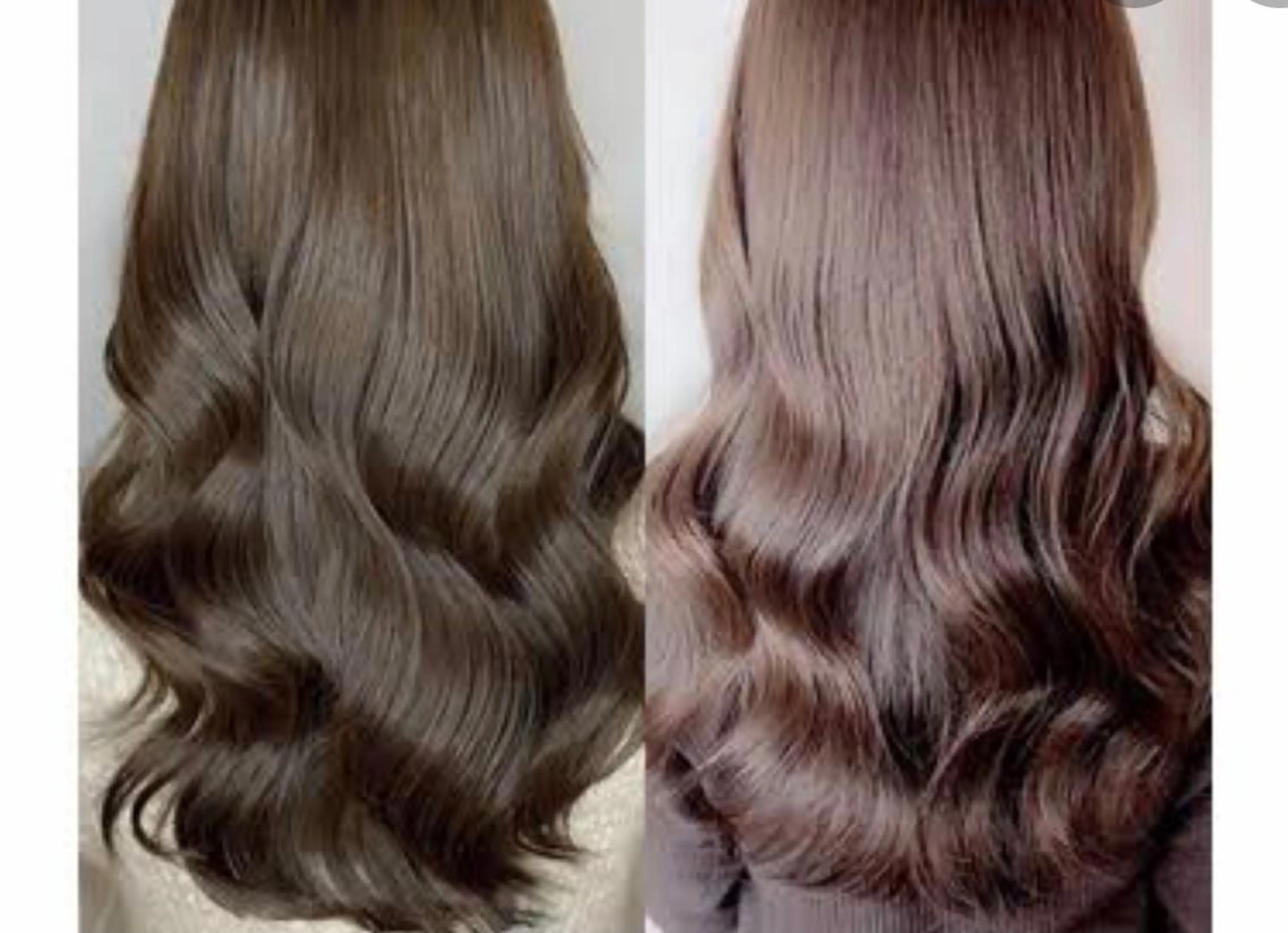 ⭐️髪質改善ケアカラー + 超音波付きTOKIOトリートメントの写真