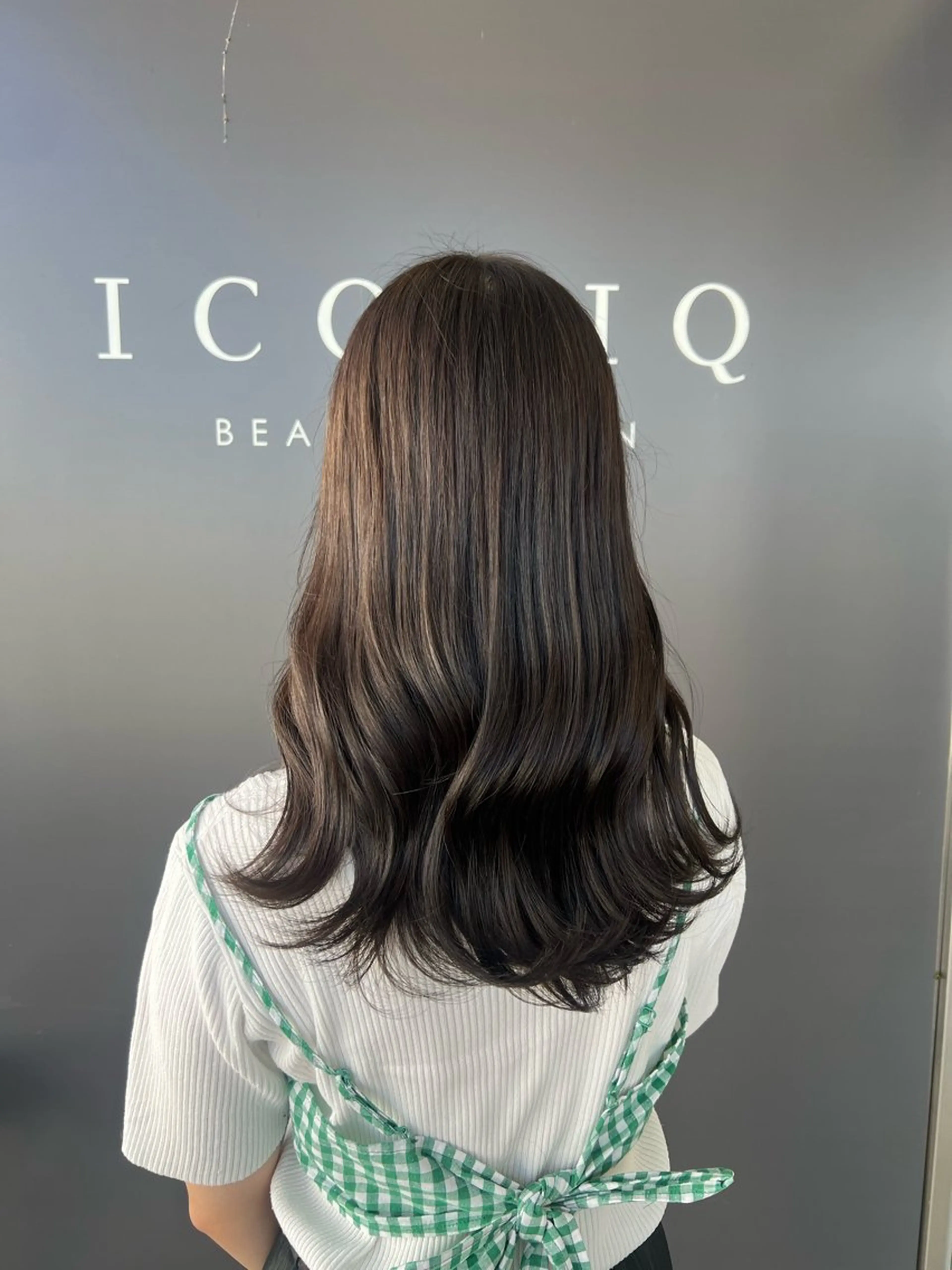 カラー ヘアカラー トリートメント 💎艶髪💎 田中ひなたのヘアスタイル