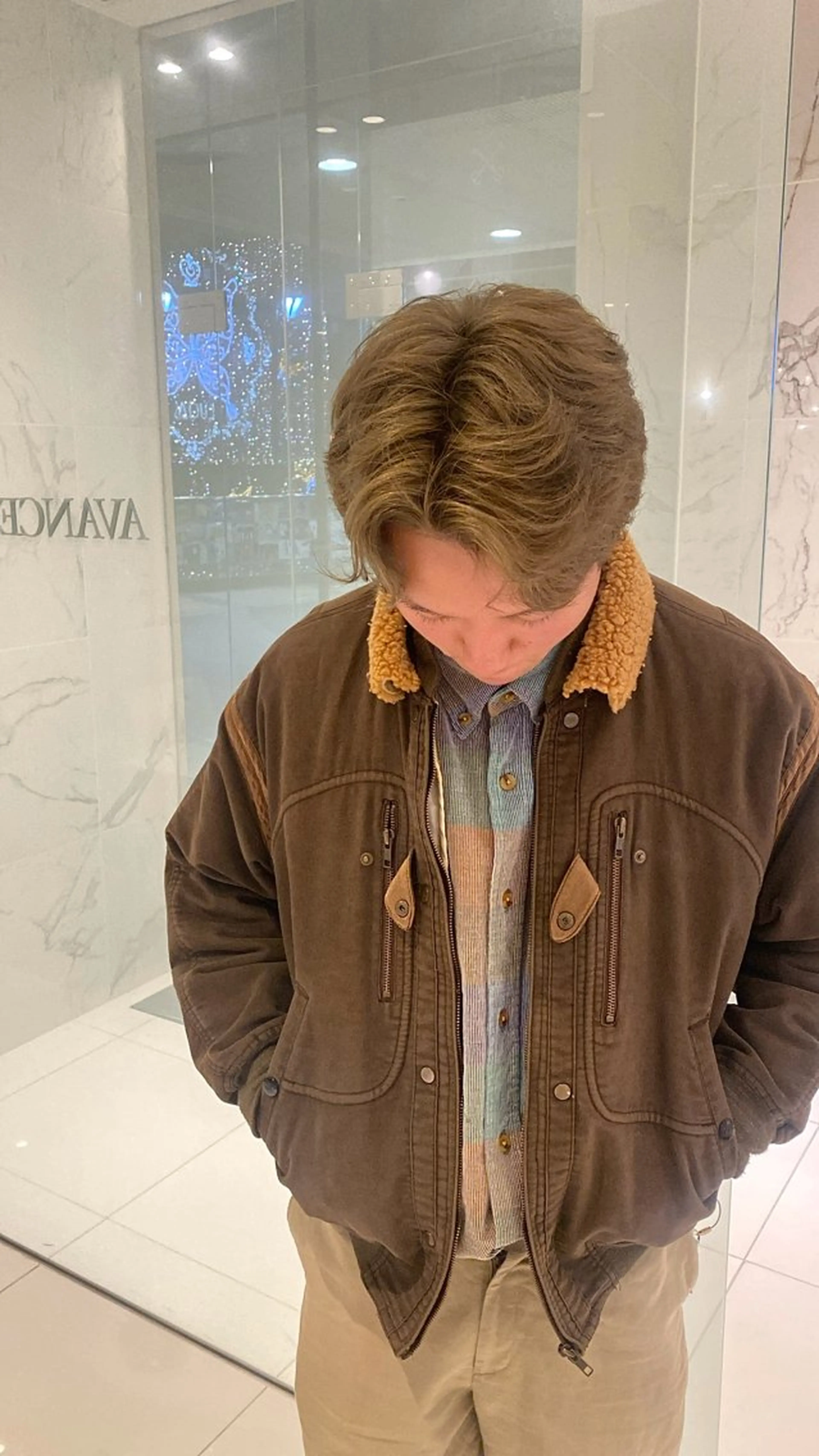 カラー メンズ ヘアカラー AVANCE KAKOのヘアスタイル