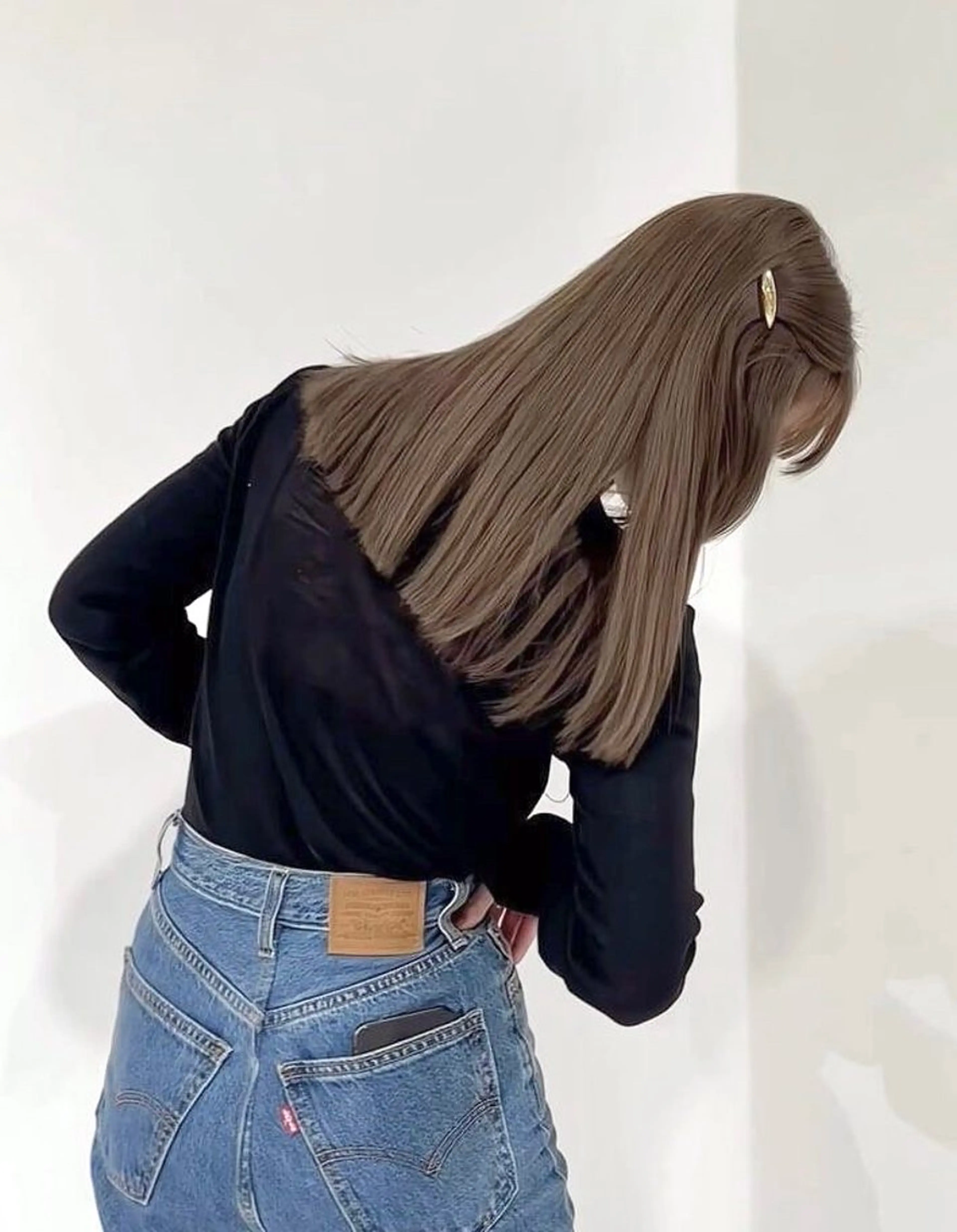 セミロング カラー Peg.hair所属・柔らかhair🤍 Rinaのヘアスタイル