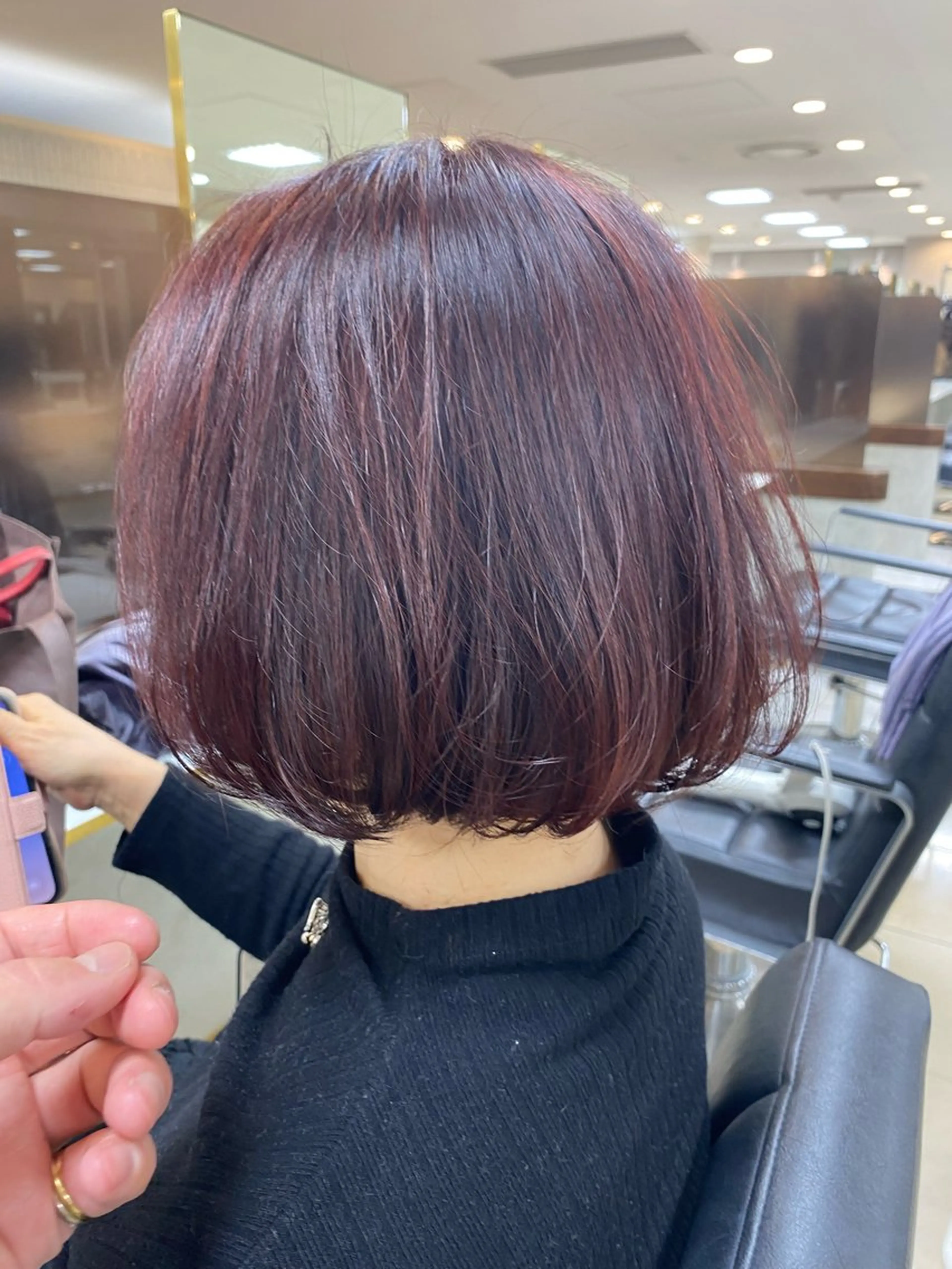 ショート ヘアカラー 石﨑 やすしのヘアスタイル