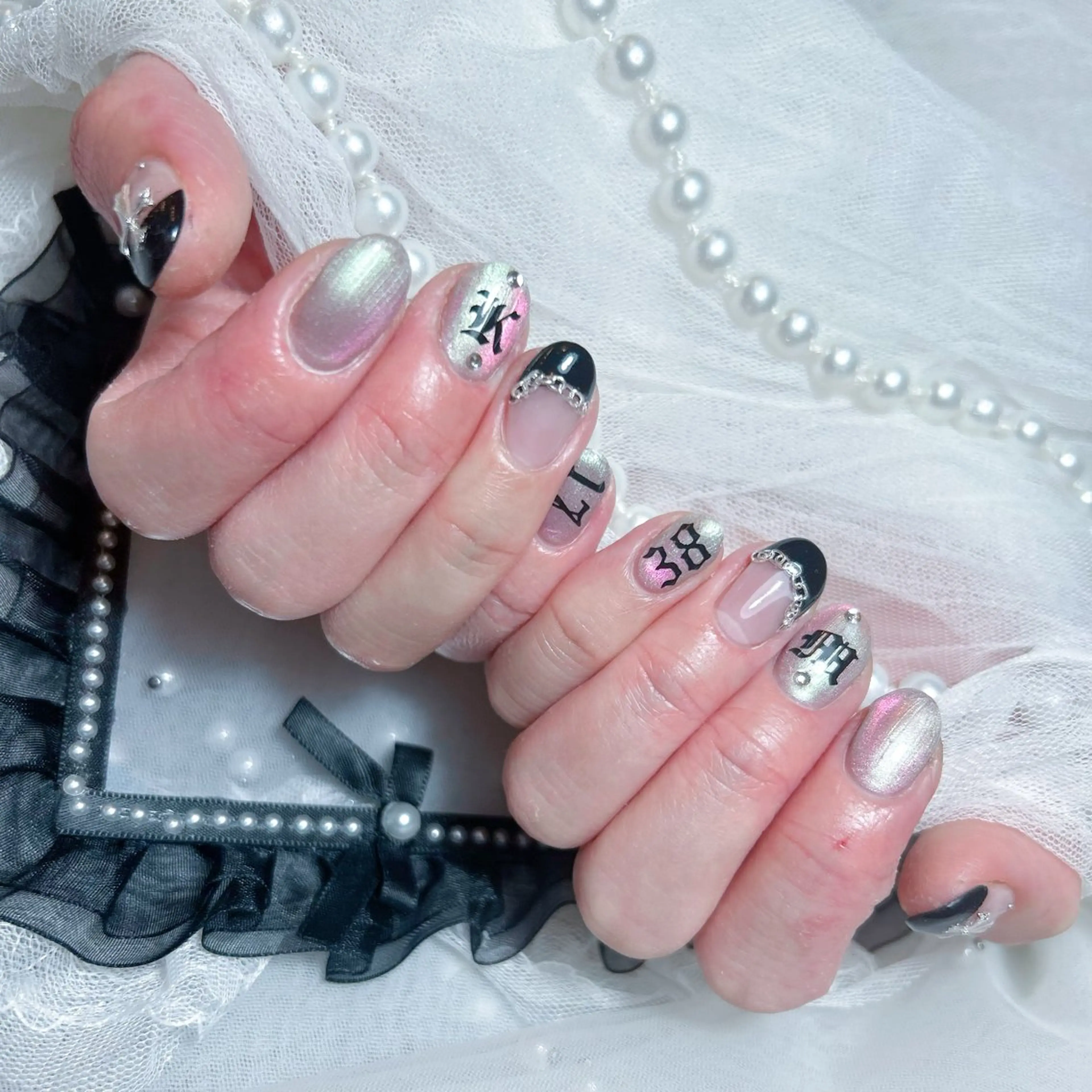 ネイル Yudia🩵 Yuiのネイルデザイン