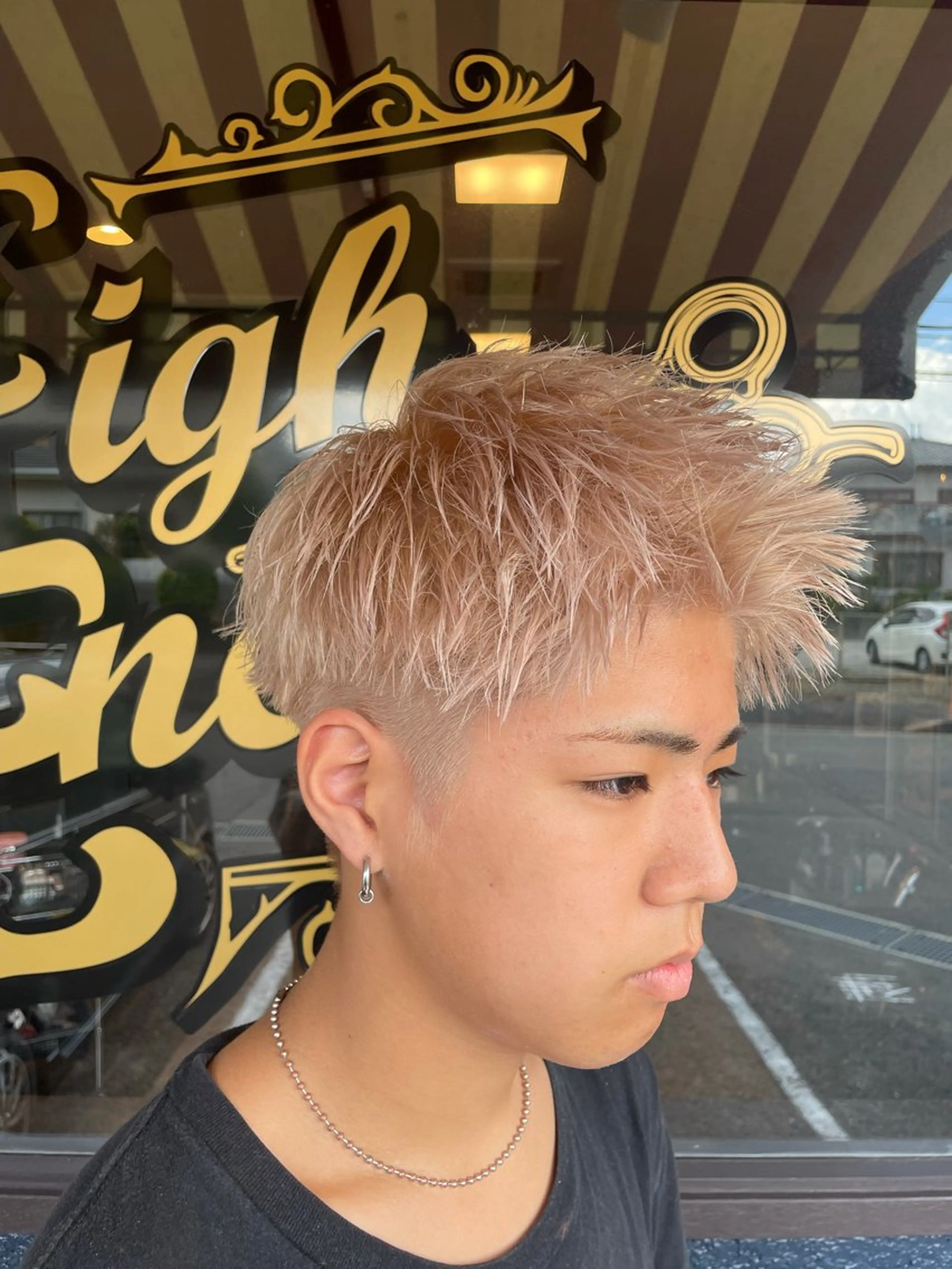 ショート カラー メンズ Baby’s breath所属・藤田 年哉のヘアスタイル