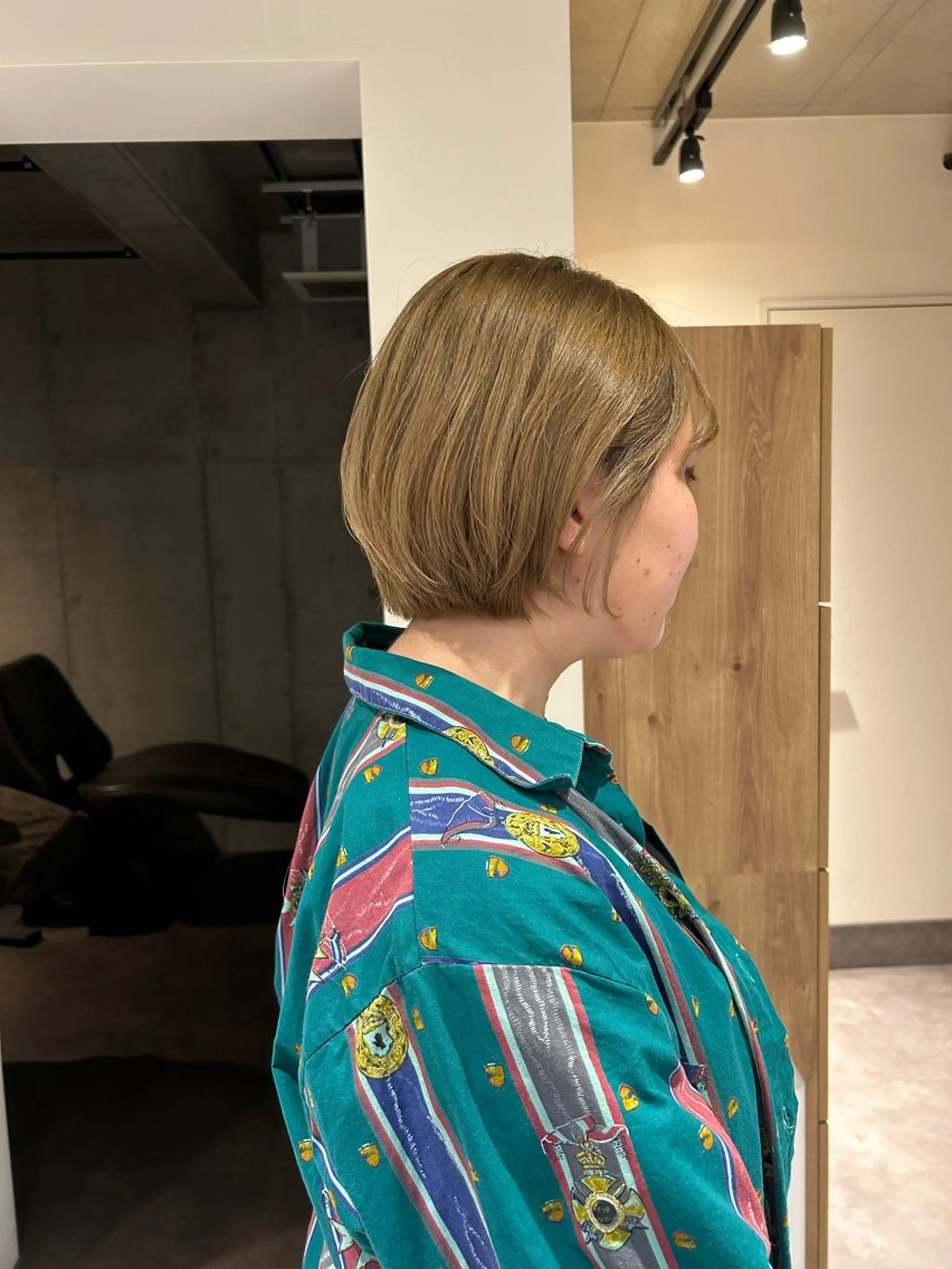 ショート ボブ ショートヘア カット ヘアカラー トリートメント 葉月/ボブ/ 透明感カラー／中目黒のヘアスタイル