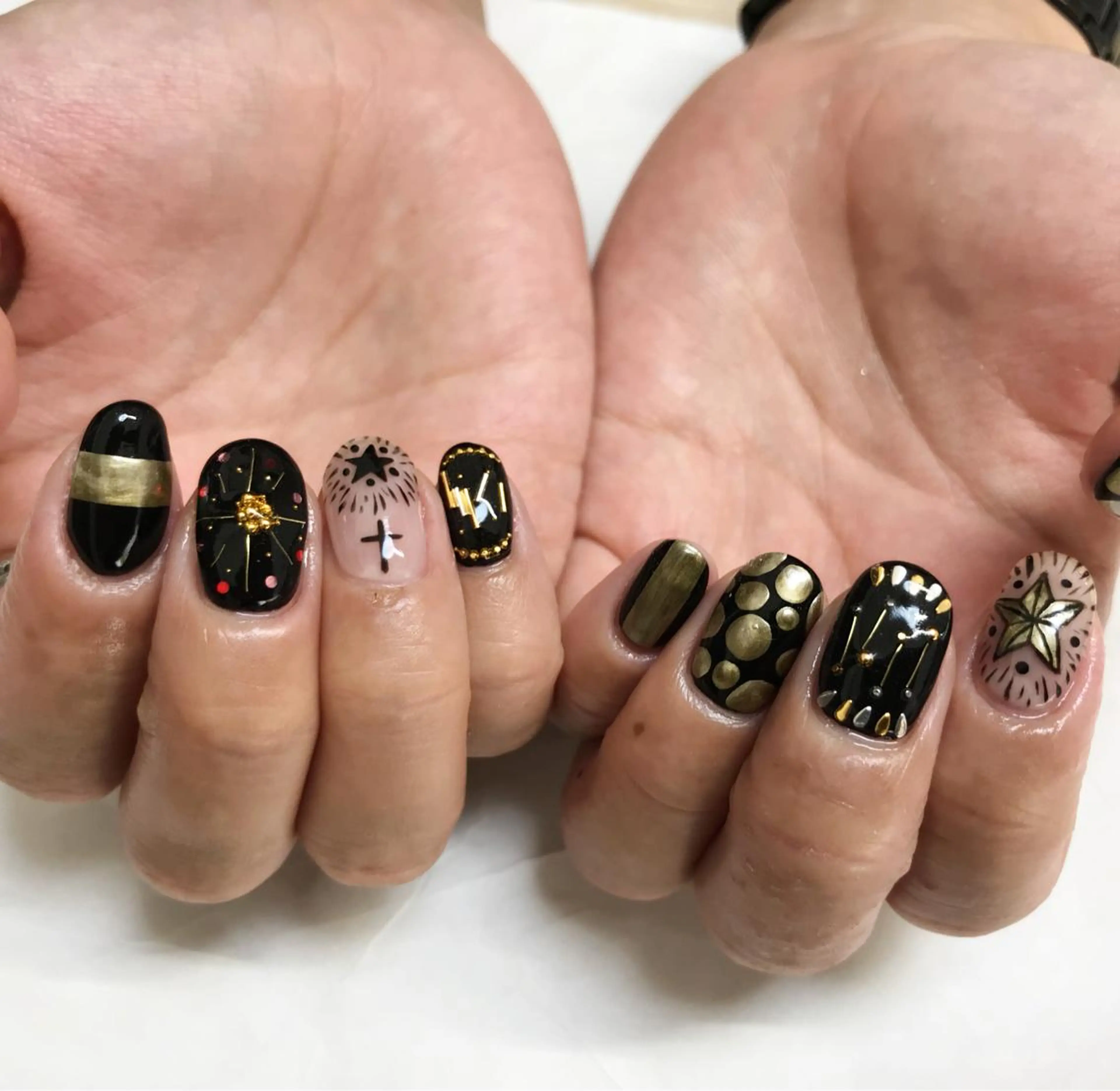 ネイル nail salon en familleのネイルデザイン