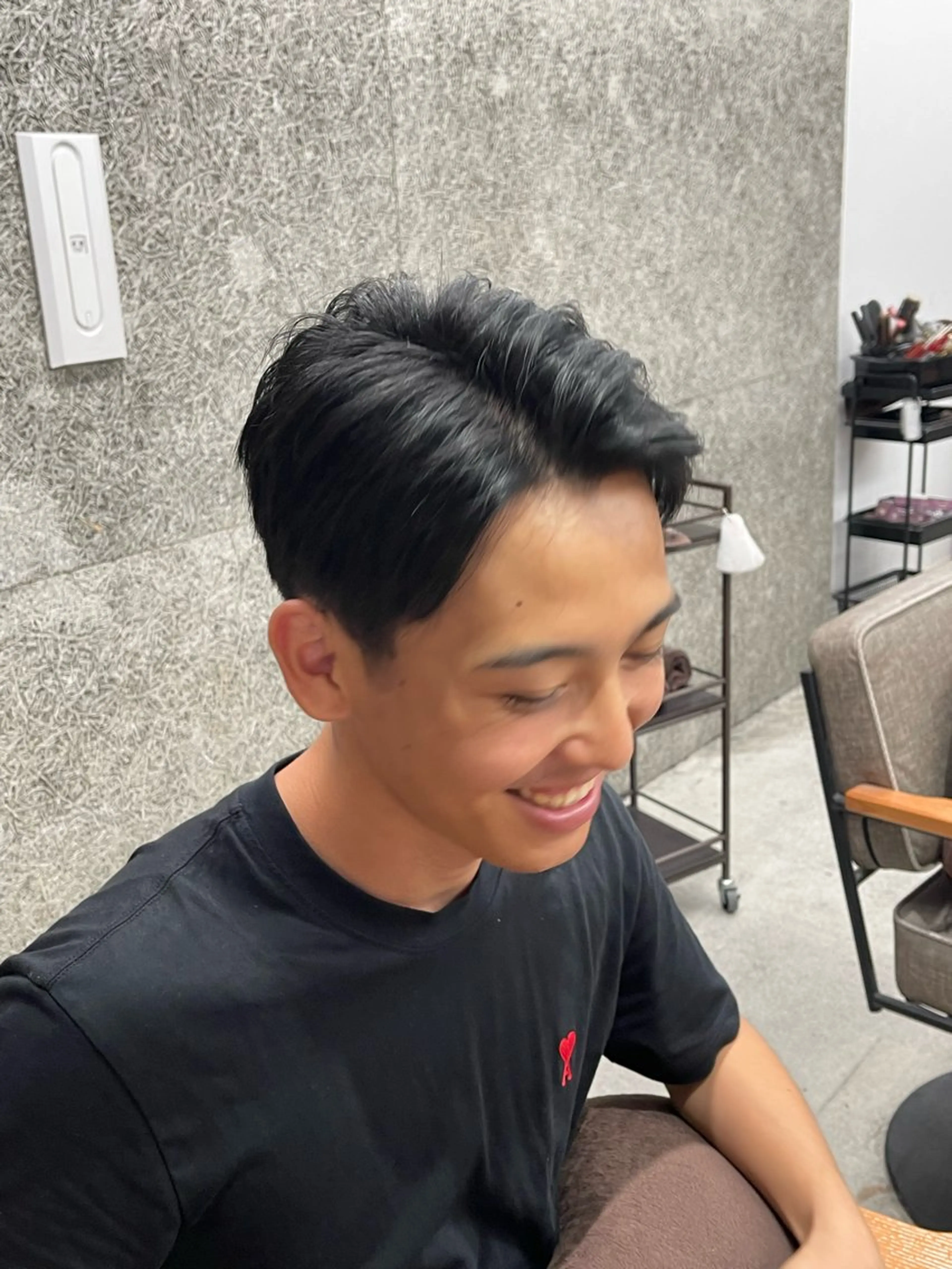 ショート メンズ カット かめい りなのヘアスタイル