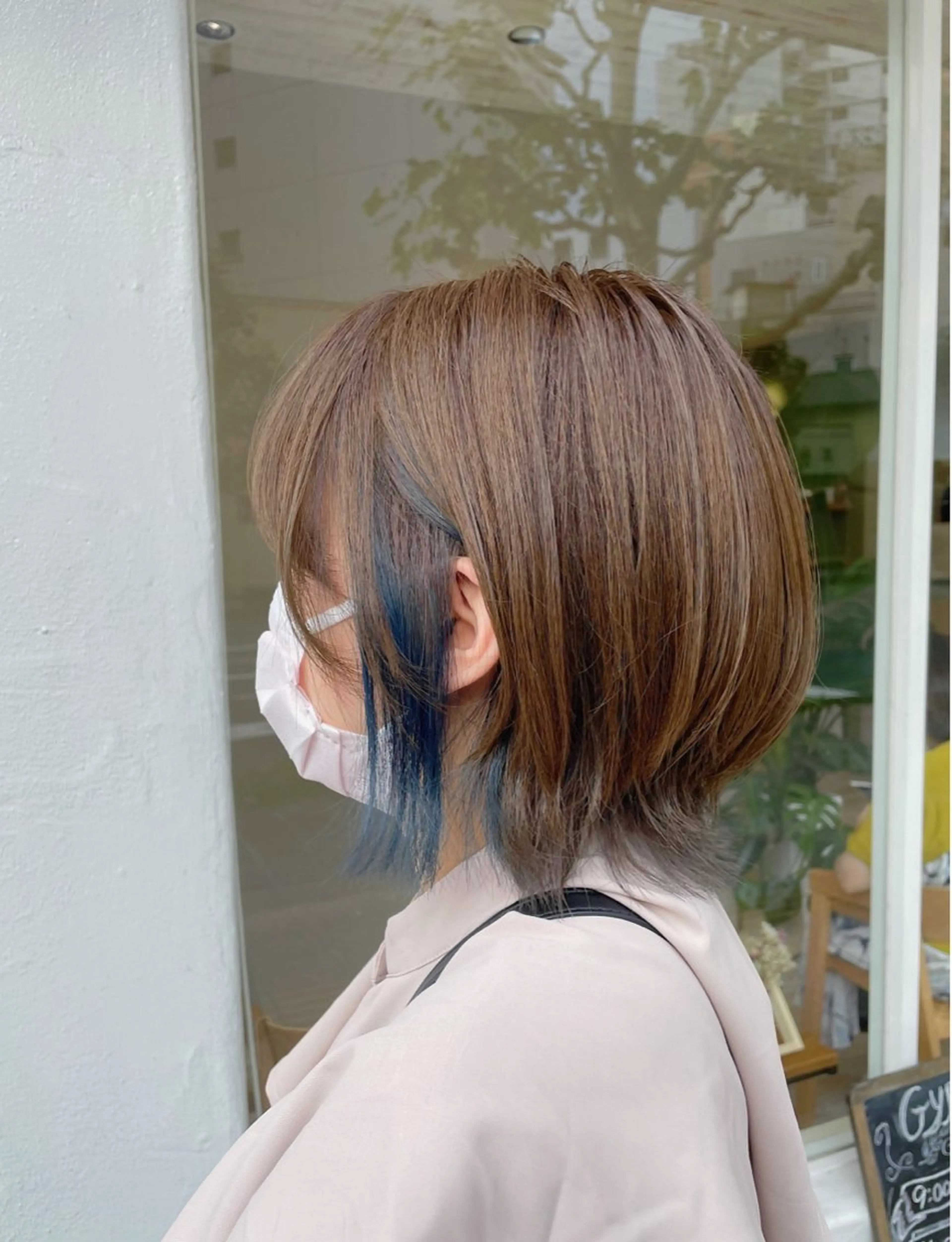 ミディアム カラー カット ヘアカラー トリートメント ヘアサロンジプソ【旧ライラ】所属・佐々木 美帆のヘアスタイル