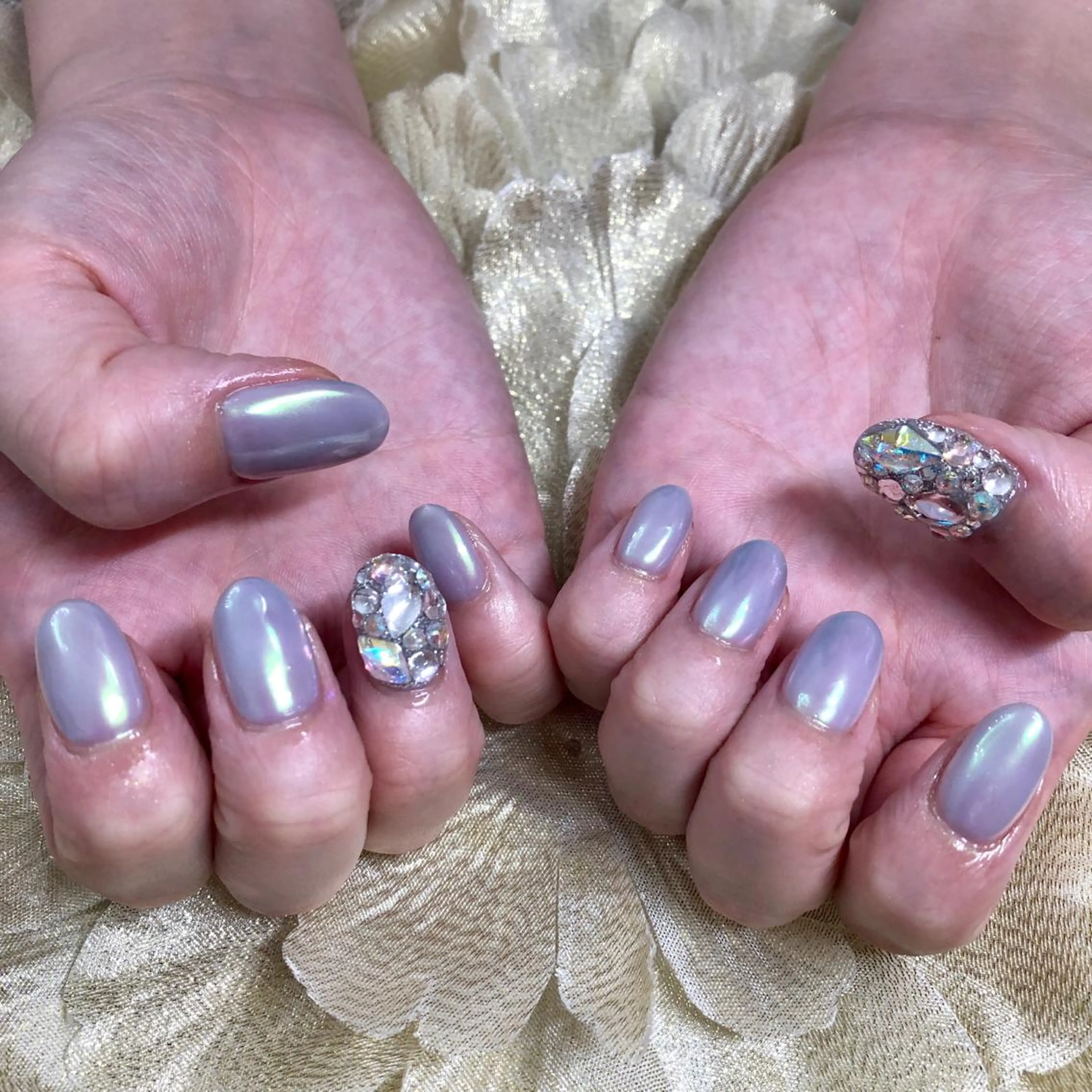 ネイル ジェルネイル スクエアネイル J terrace Nailのネイルデザイン