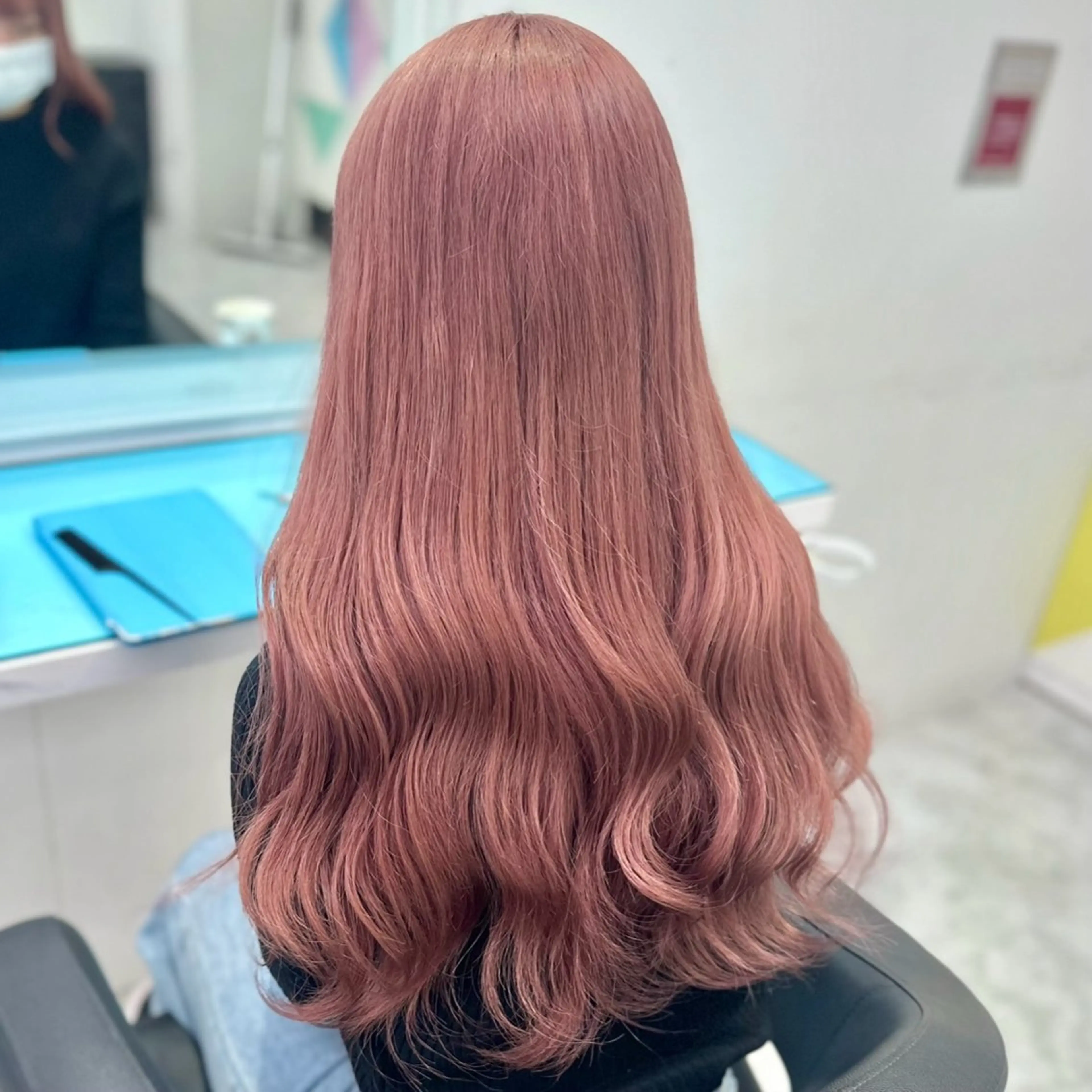 ミディアム カラー 🎀🧁ダメージレス 艶髪カラー🧁🎀のヘアスタイル